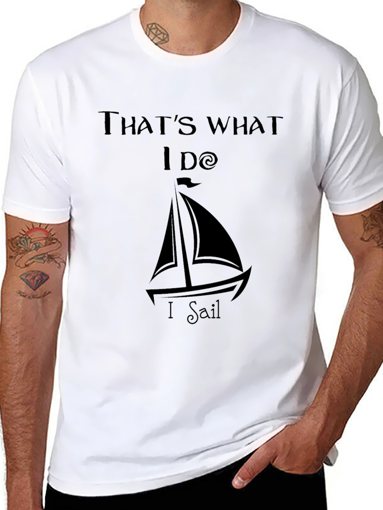 Camiseta Negra: Eso es lo que hago Navego