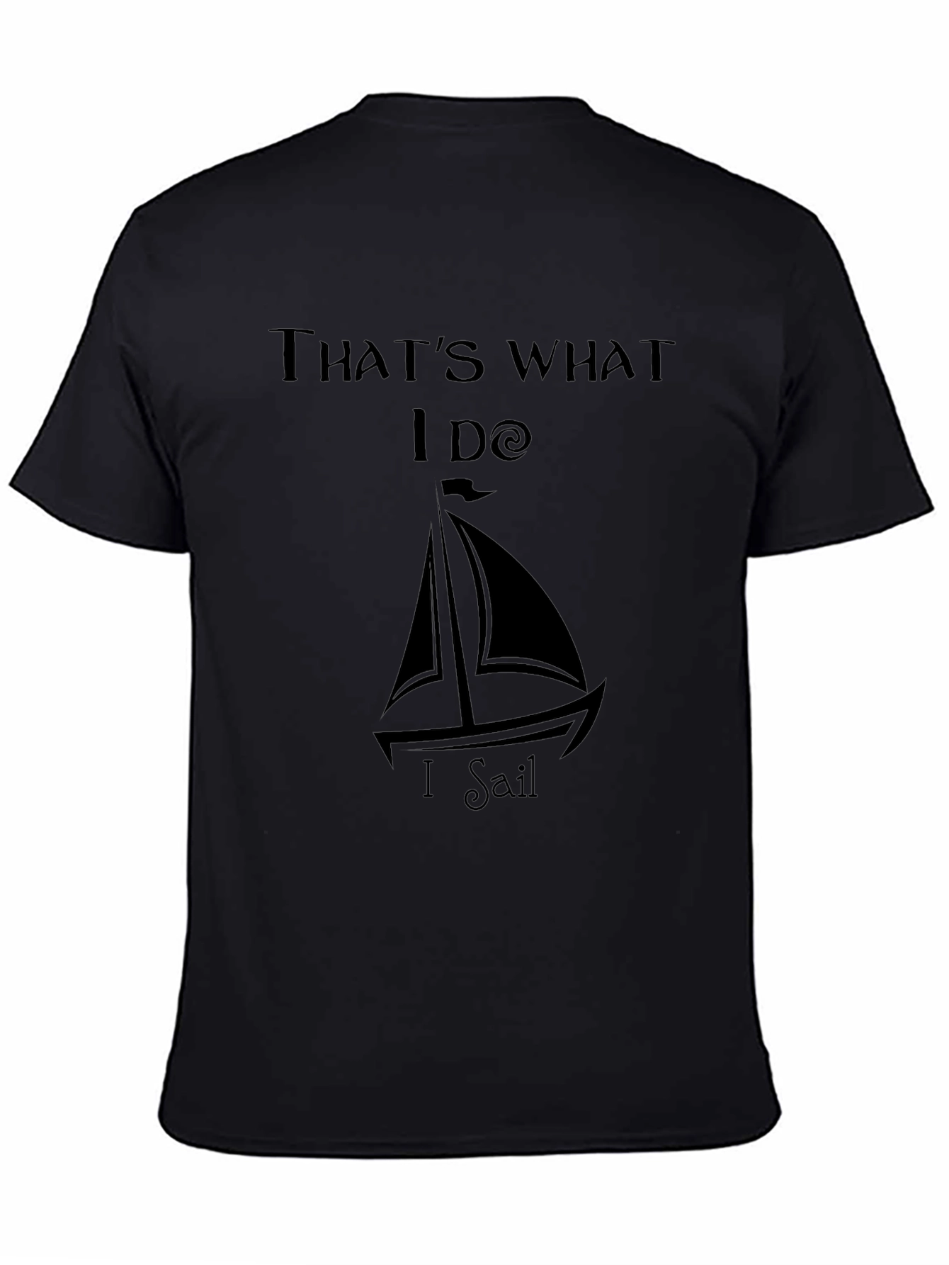Camiseta Negra: Eso es lo que hago Navego