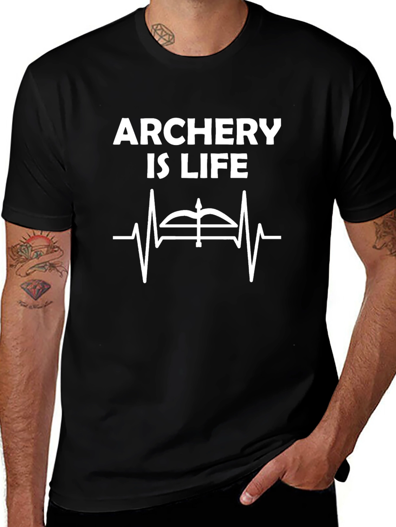 Camiseta Arqueria es Vida - Diseño Único para Arqueros