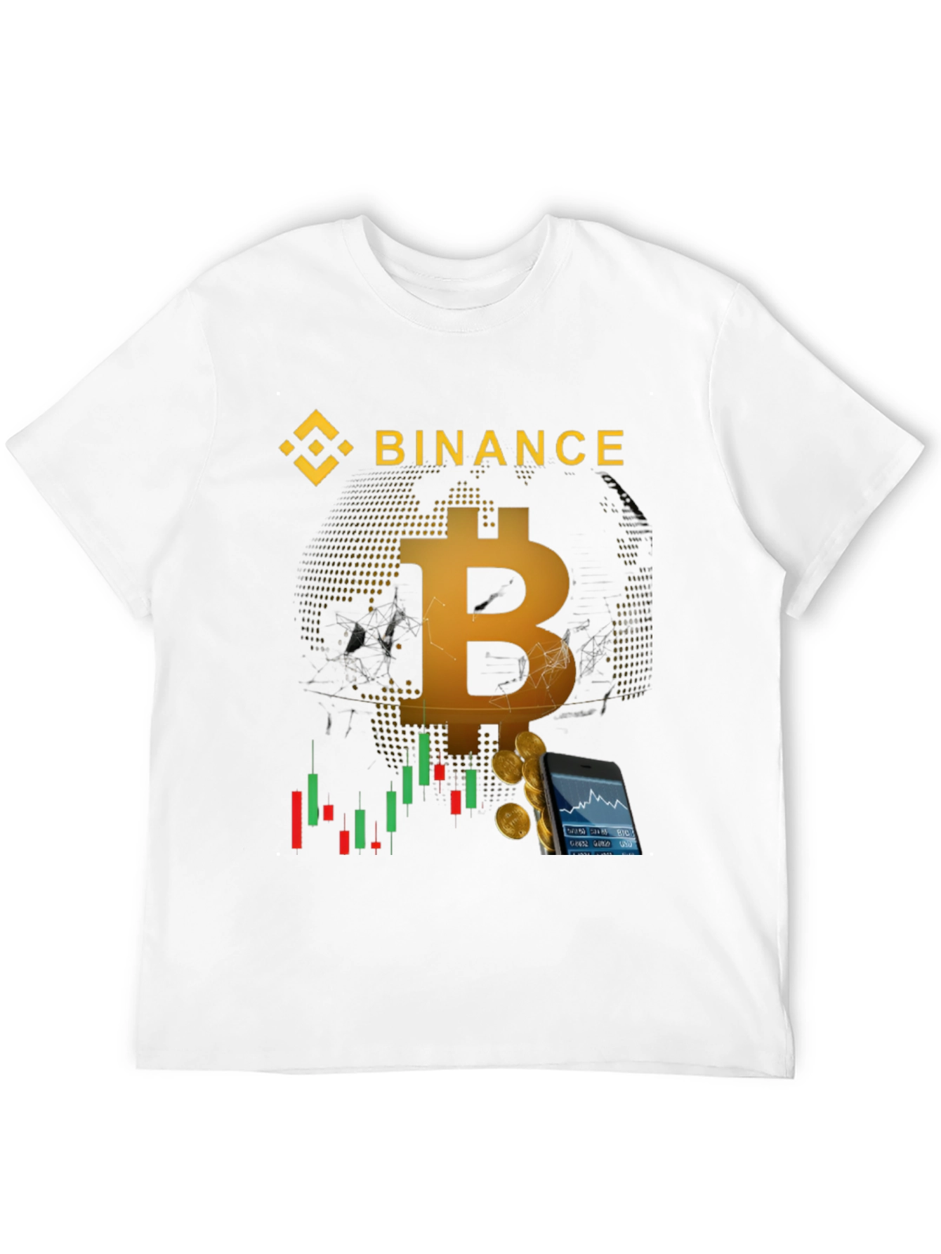 Camiseta Bitcoin Binance Criptomoneda