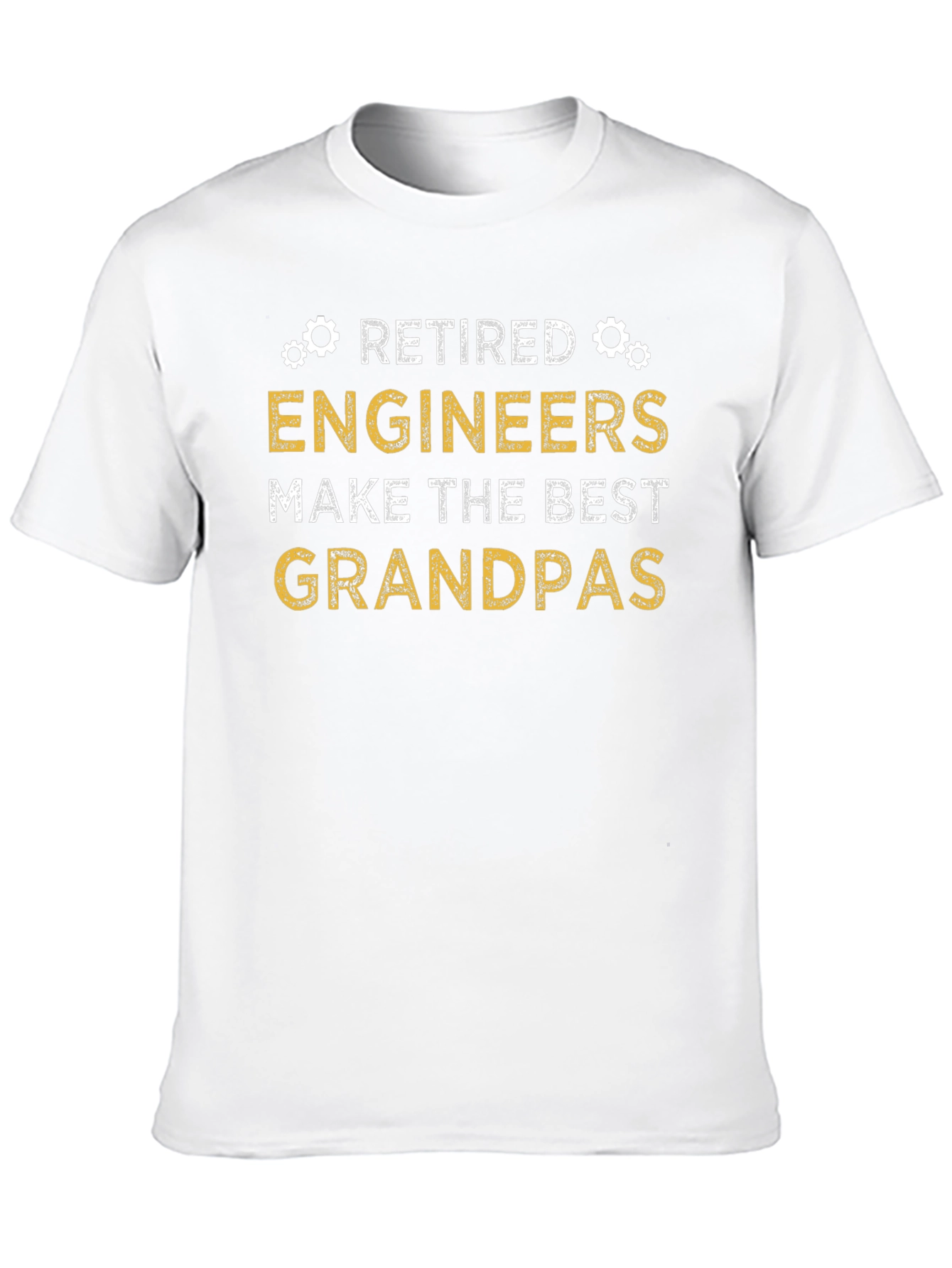 Camiseta Negra: Ingenieros Jubilados Mejores Abuelos