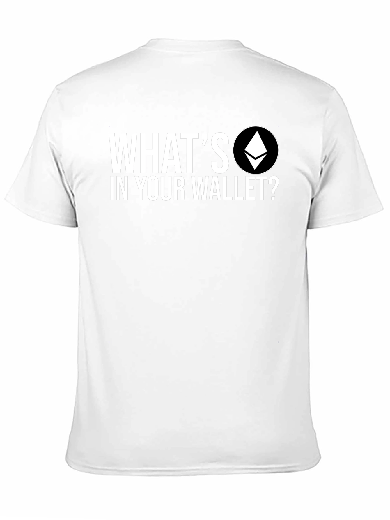 Camiseta Negra: ¿Qué tienes en tu billetera?