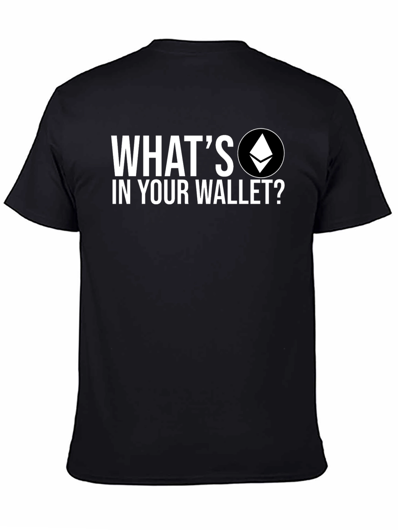 Camiseta Negra: ¿Qué tienes en tu billetera?