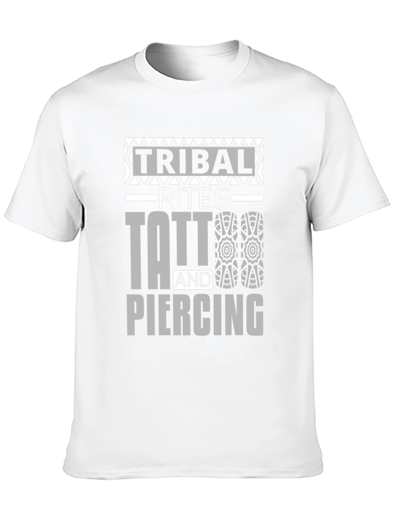 Camiseta Negra Unisex Tribal Rites Tattoo & Piercing