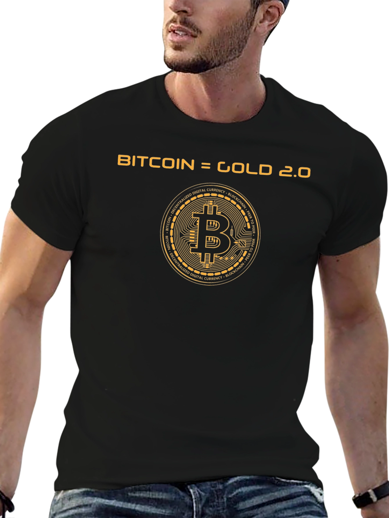 Camiseta Bitcoin = Oro 2.0