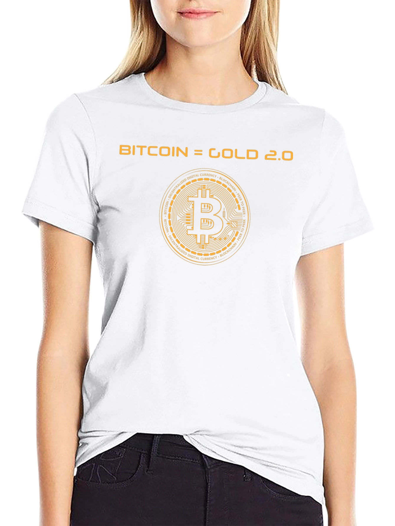 Camiseta Bitcoin = Oro 2.0