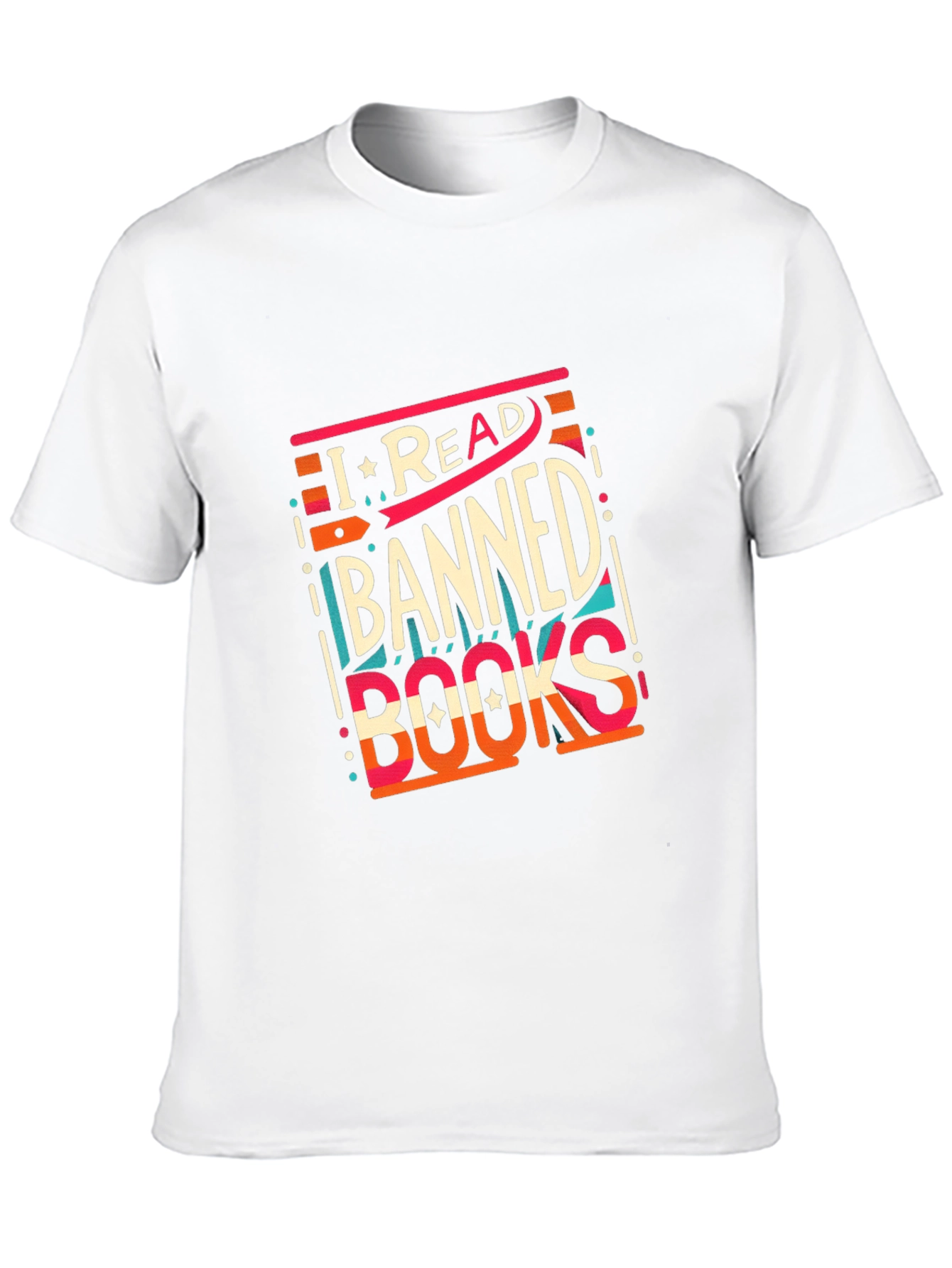 Camiseta Negra: ¡Yo Leo Libros Prohibidos!