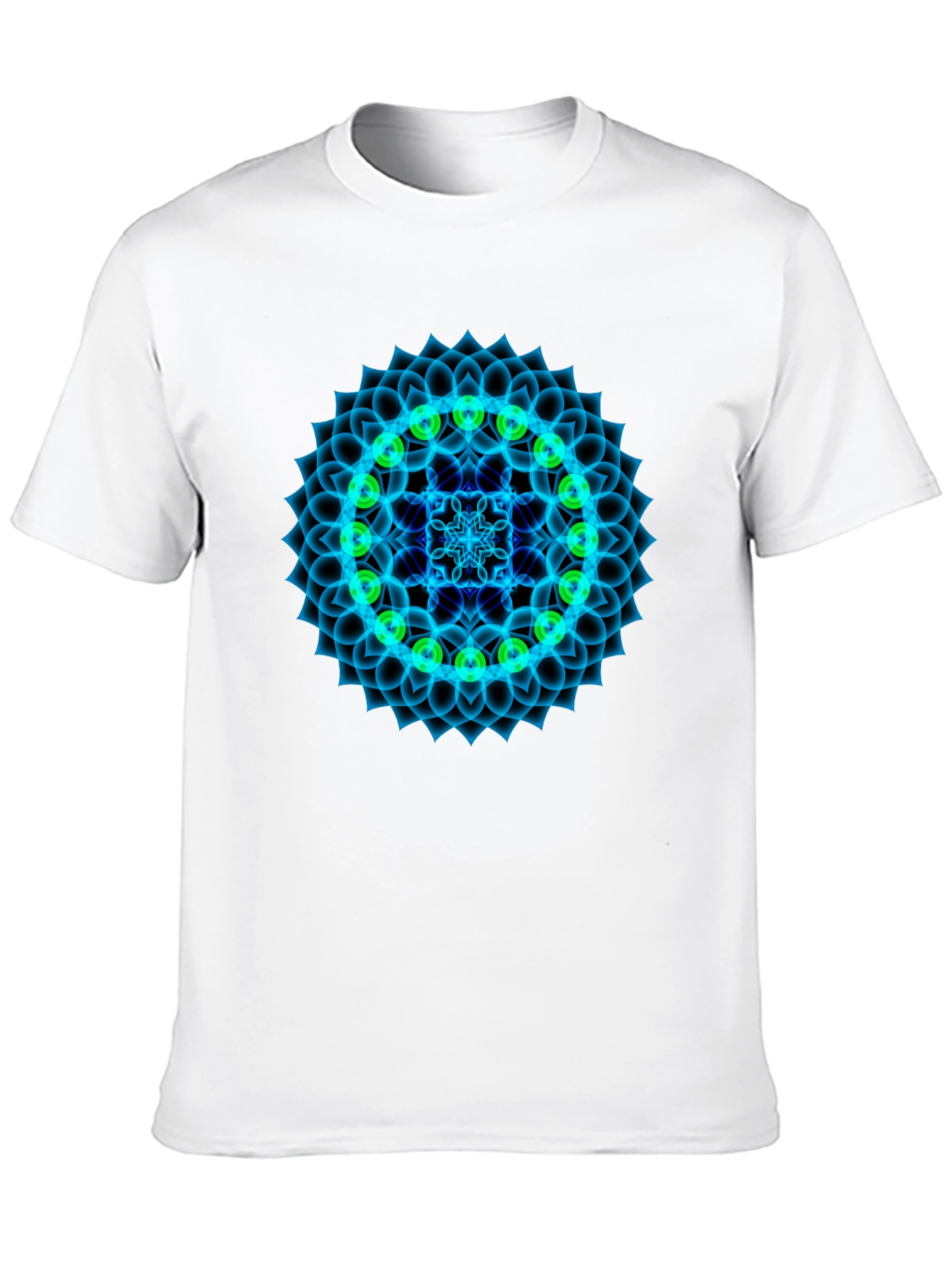 Camiseta Negra Mandala Chakra