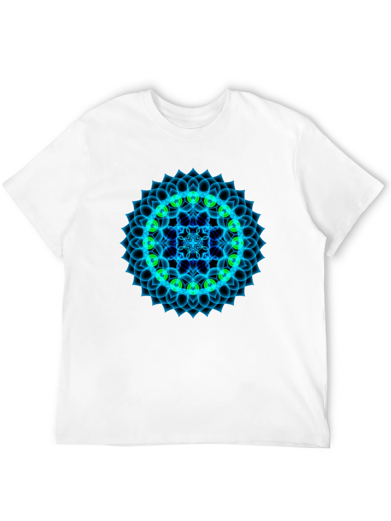 Camiseta Negra Mandala Chakra