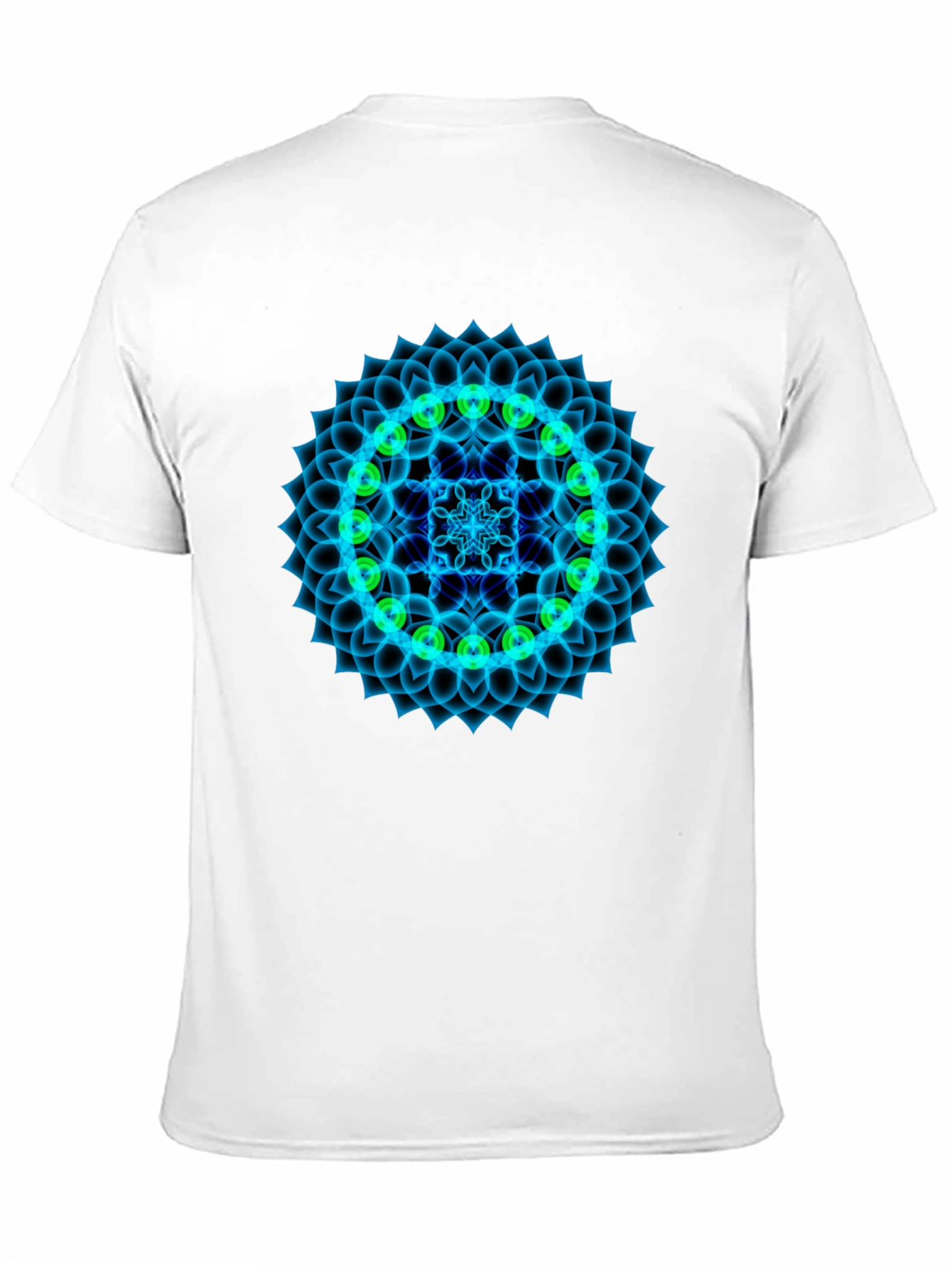 Camiseta Negra Mandala Chakra