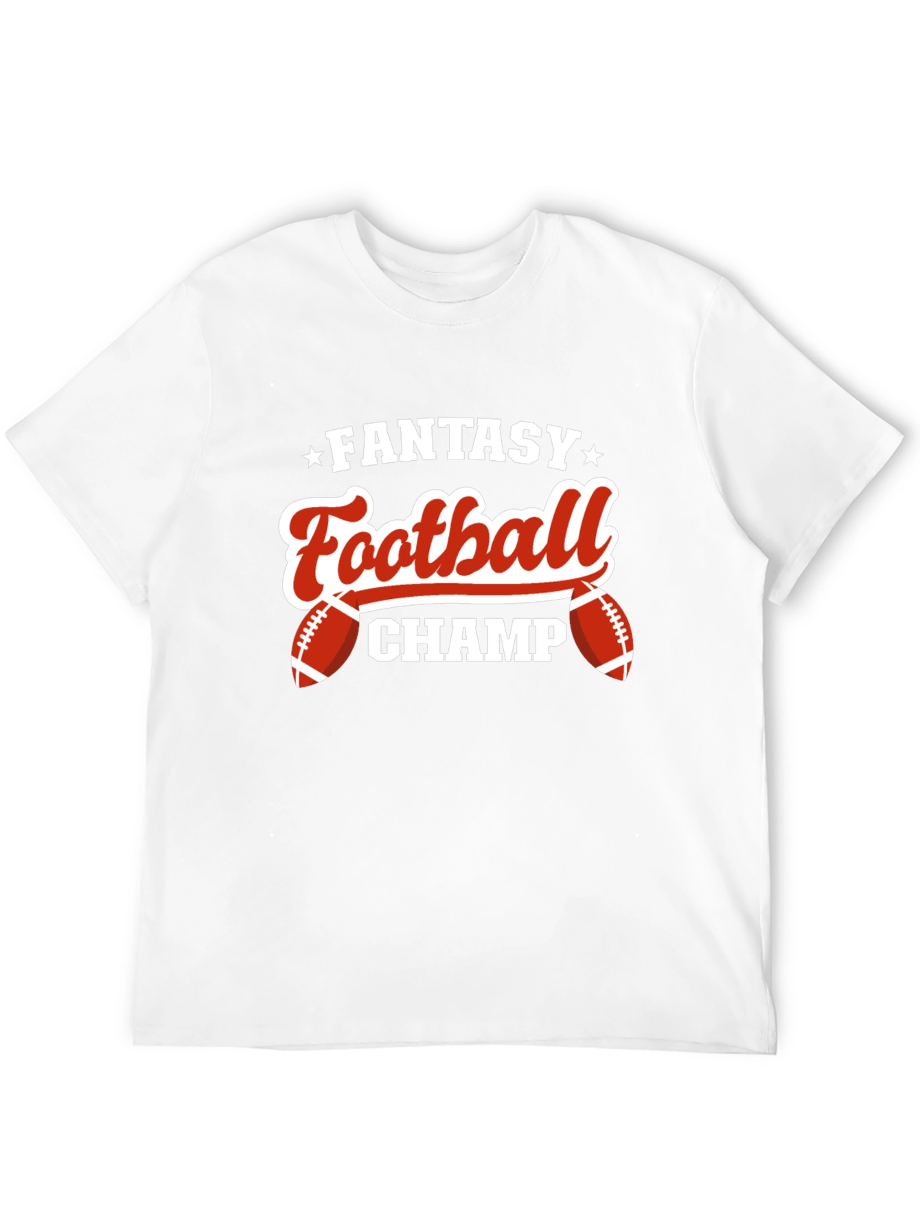 Camiseta Negra: ¡Campeón de Fútbol Fantasy!