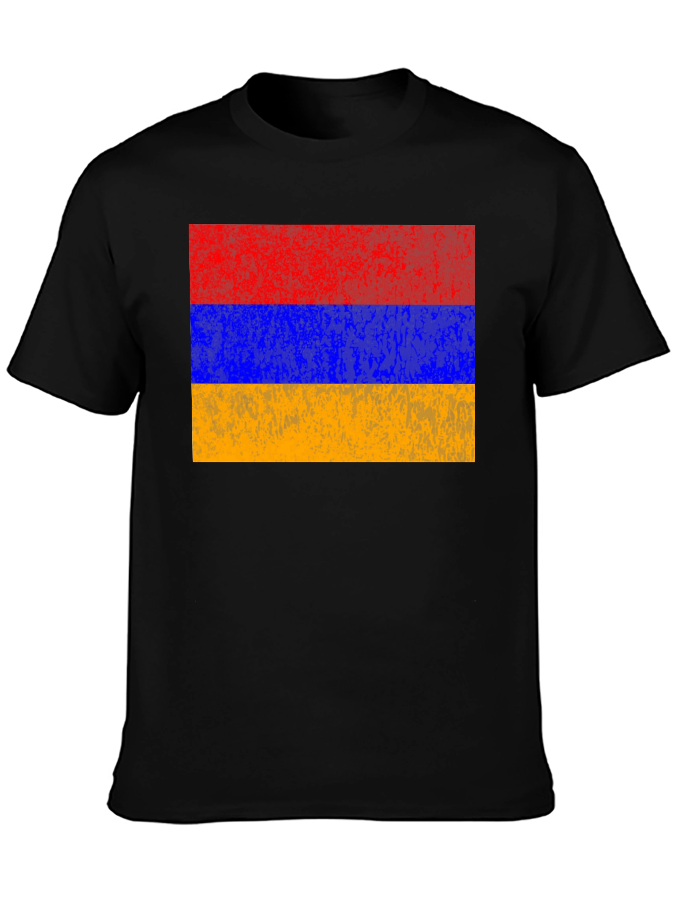 Camiseta Armenia Bandera Retro Hombre