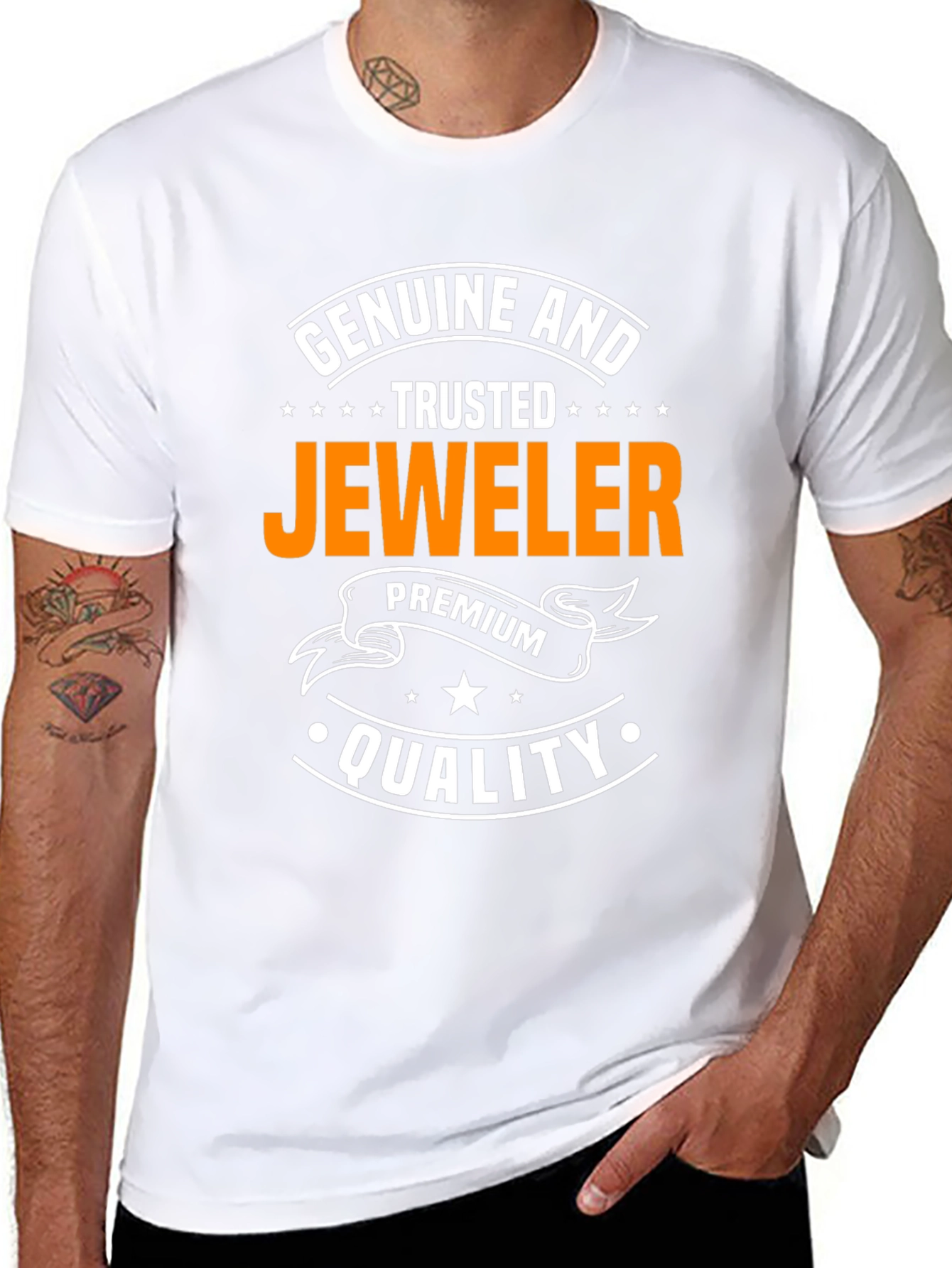 Camiseta Joyero Genuino y de Confianza - Calidad Premium