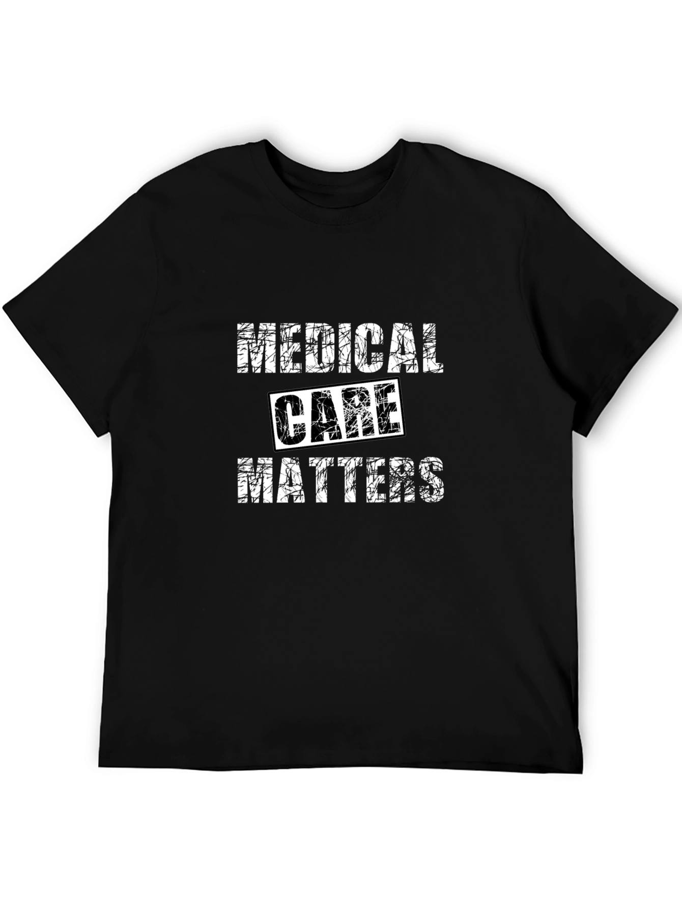 Camiseta Negra Medical Care Matters