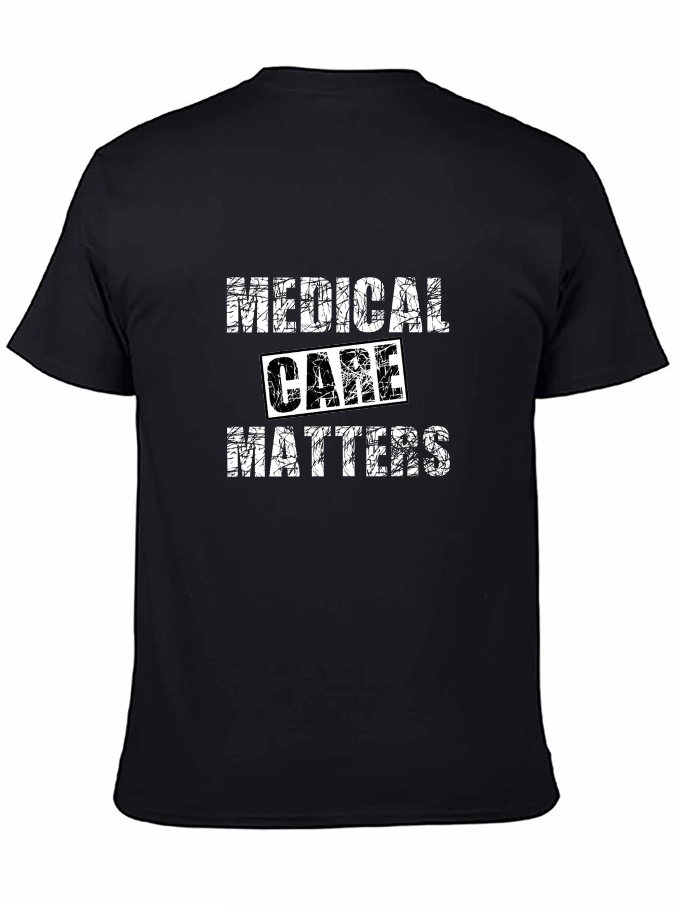 Camiseta Negra Medical Care Matters