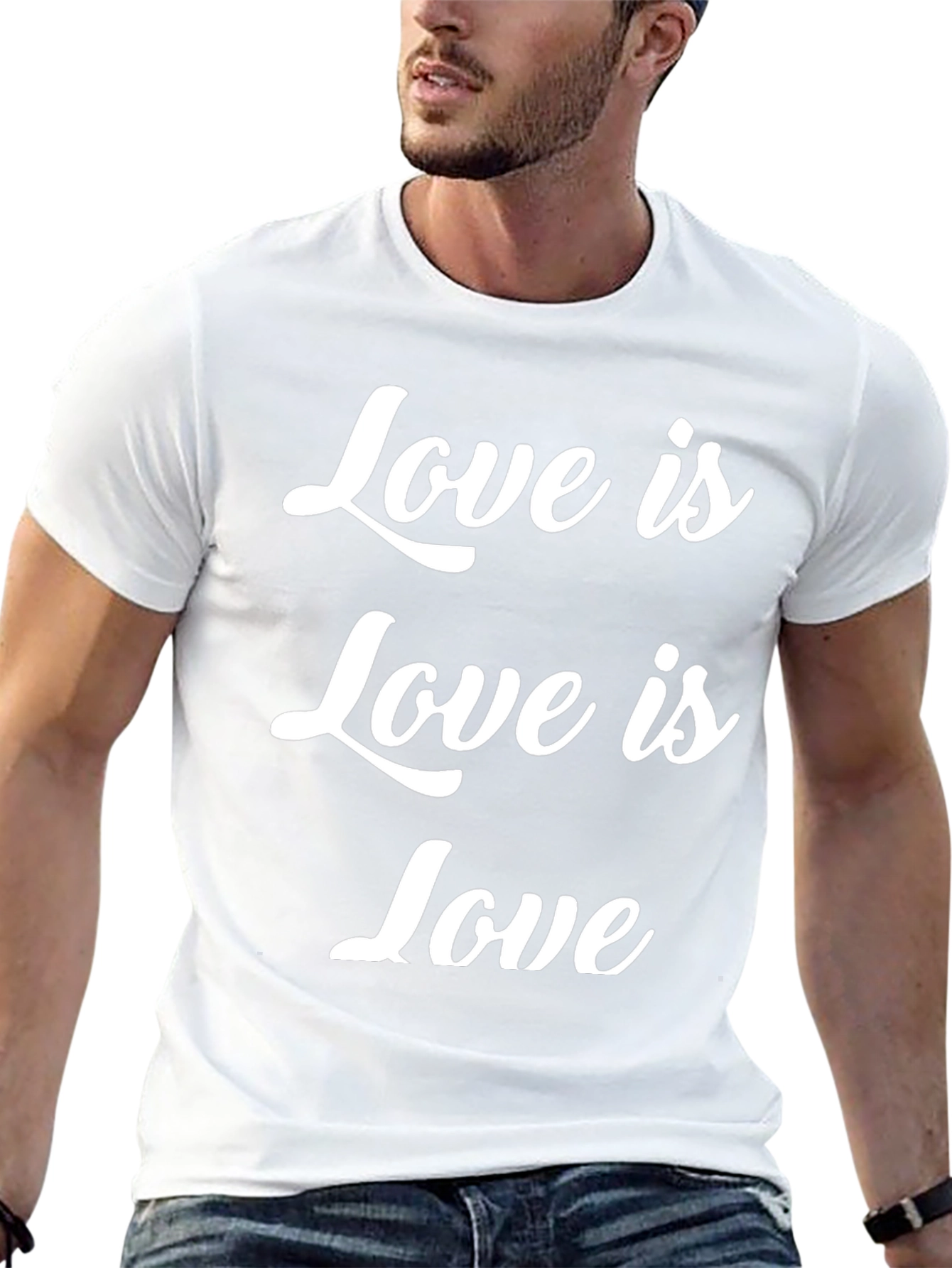 Camiseta Negra Love is Love para Todos