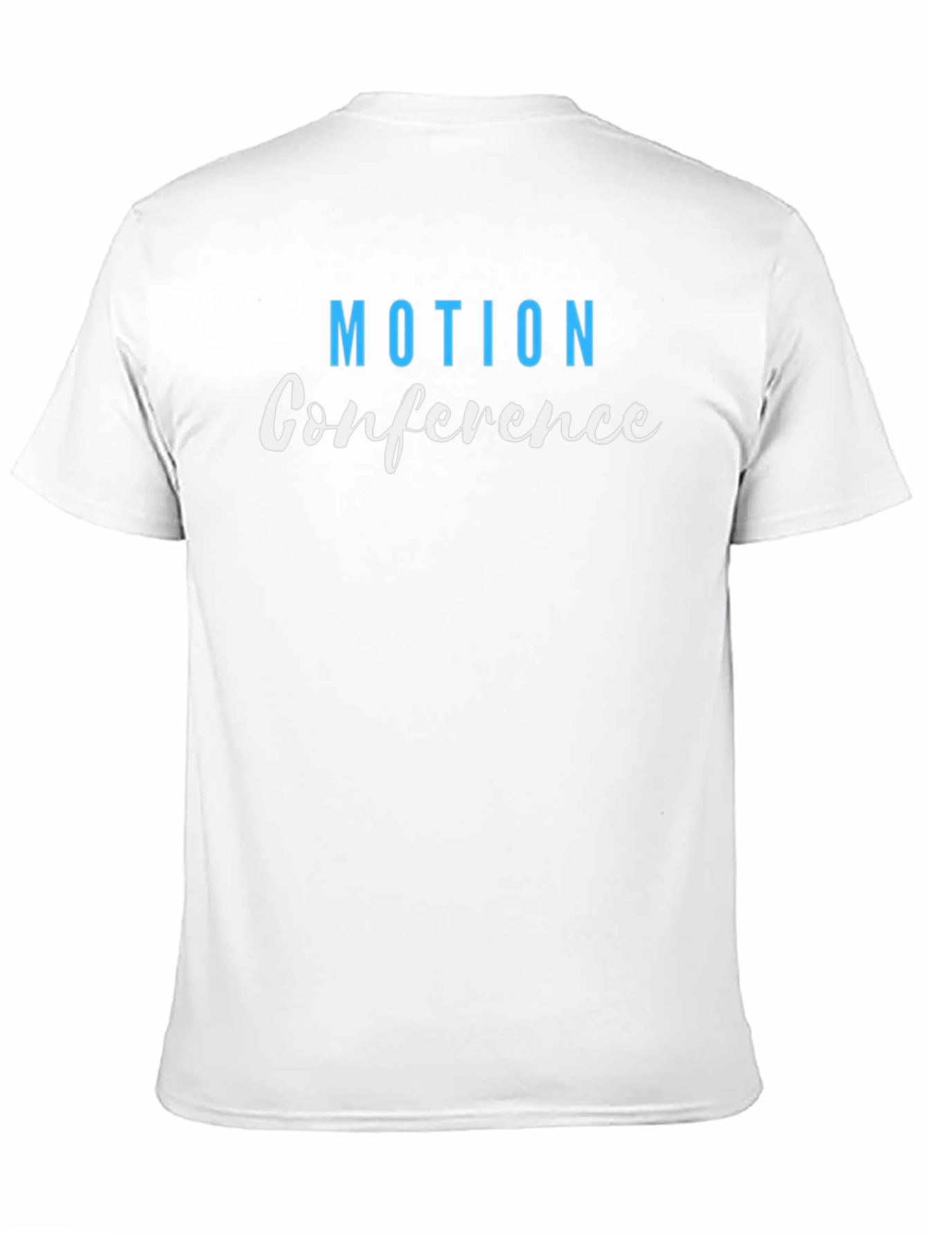 Camiseta Negra Motion Conference para Hombre