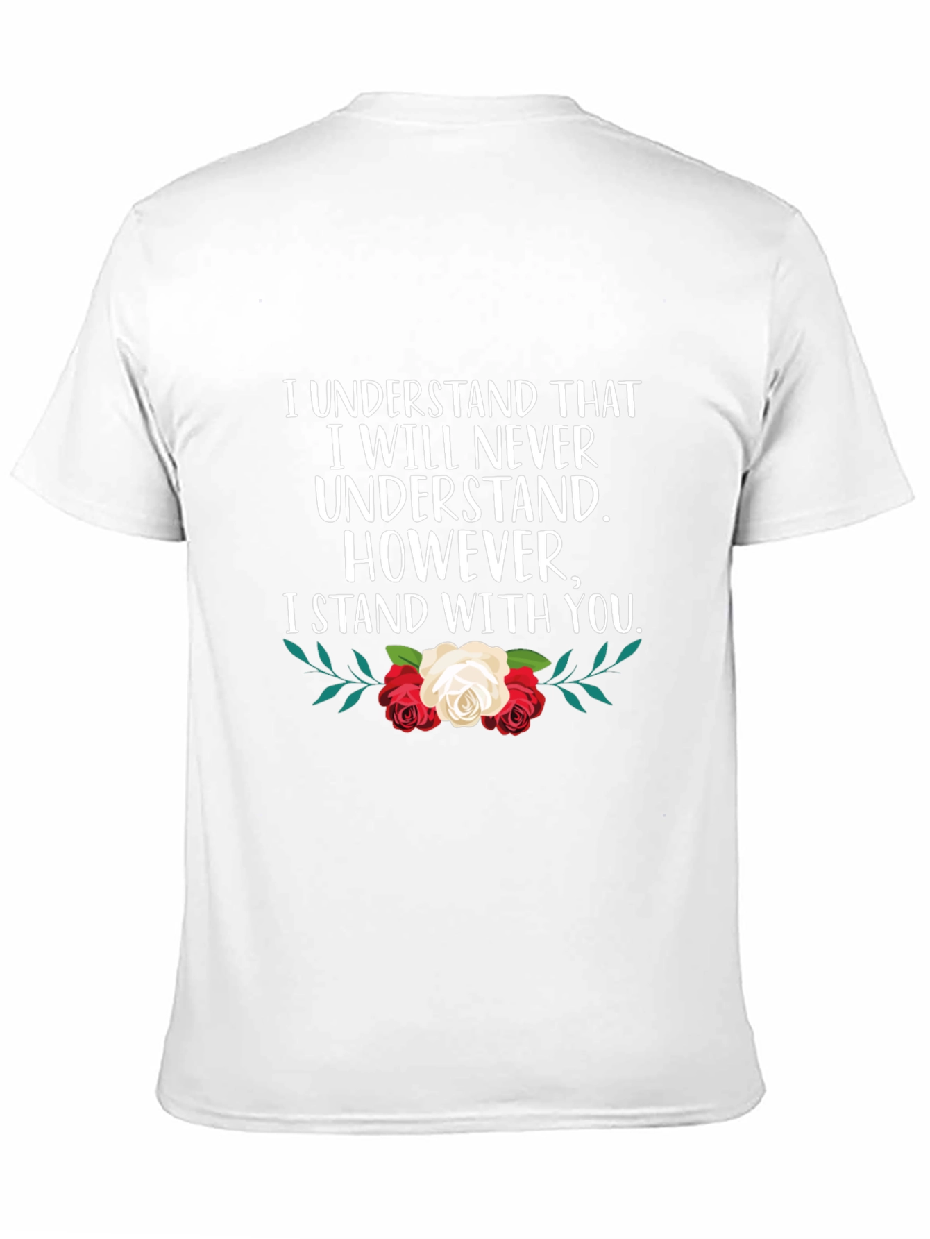 Camiseta Negra: Entiendo que Nunca Entenderé