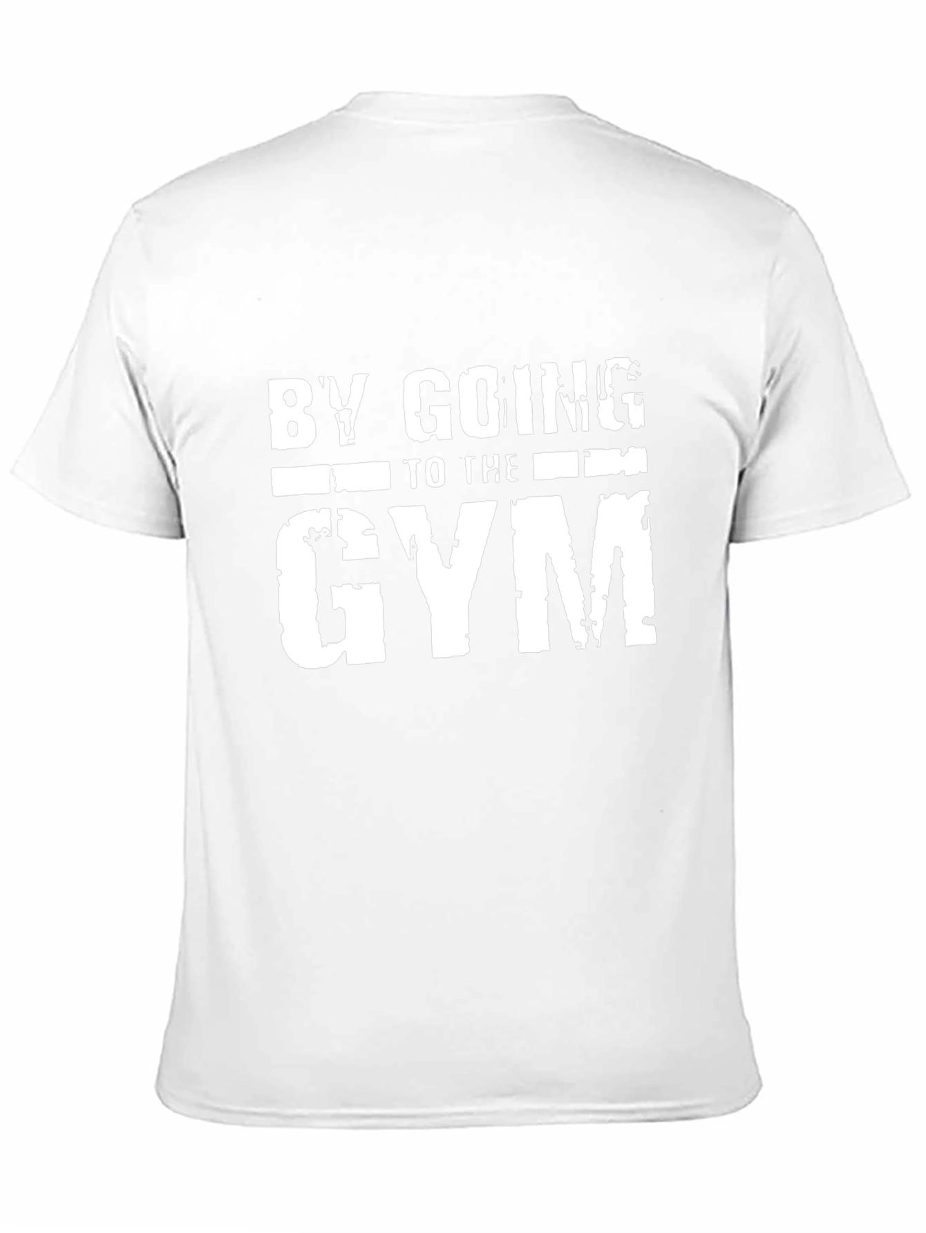 Camiseta Negra Motivacional para Gimnasio