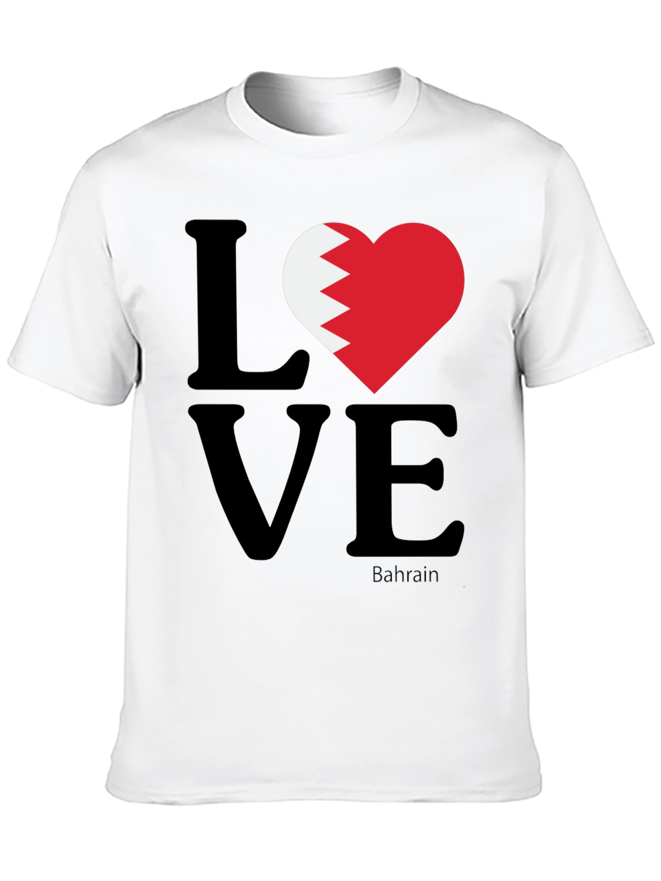 Camiseta Negra Love Bahrain