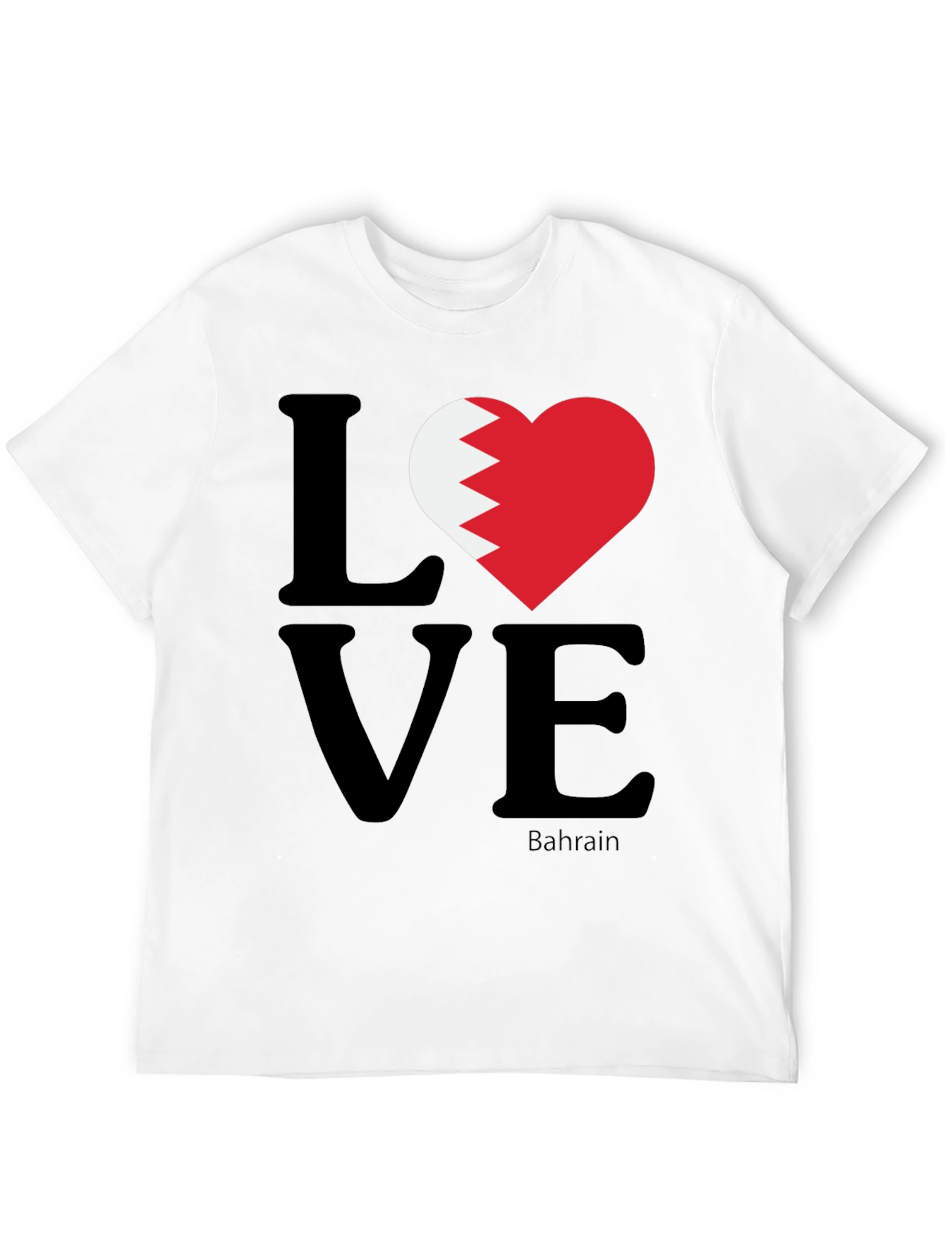 Camiseta Negra Love Bahrain