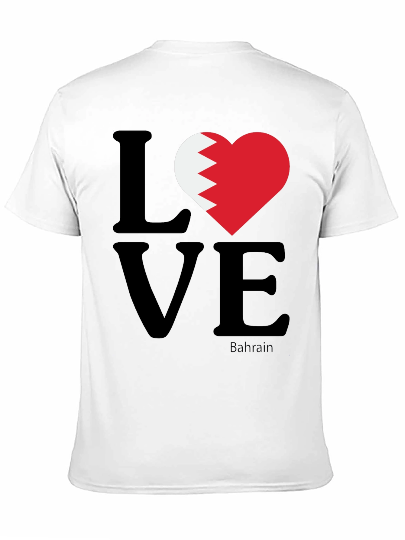 Camiseta Negra Love Bahrain