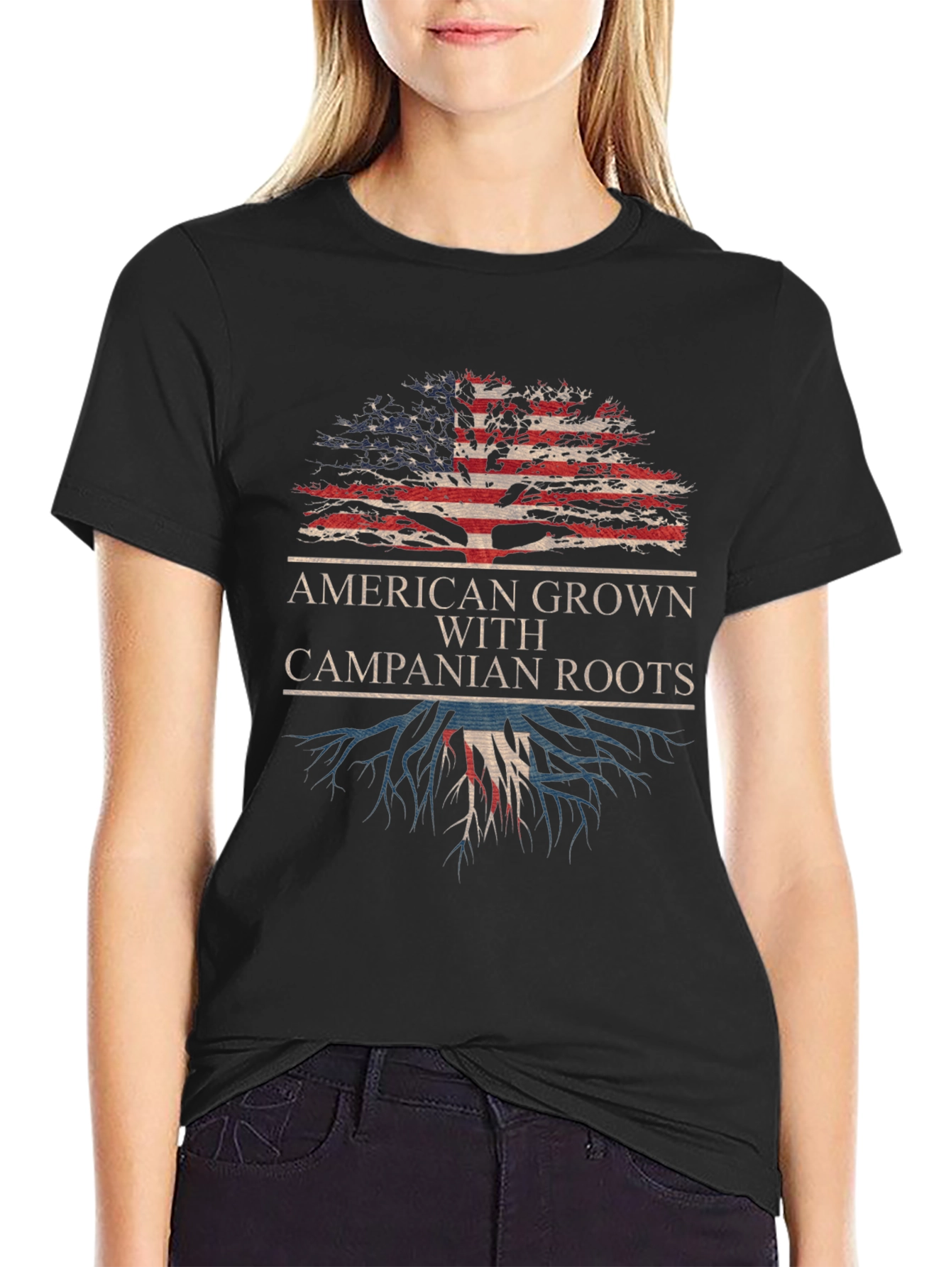 Camiseta Hombre Raíces Americanas/Campanas