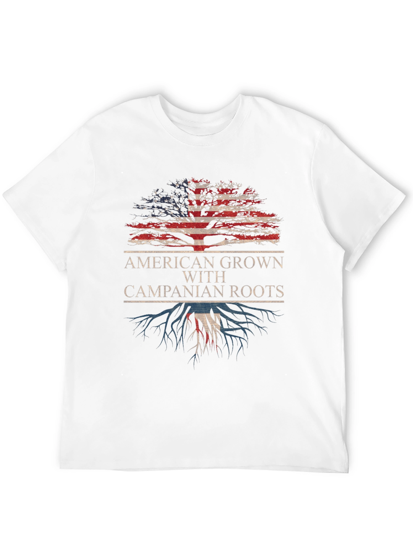 Camiseta Hombre Raíces Americanas/Campanas