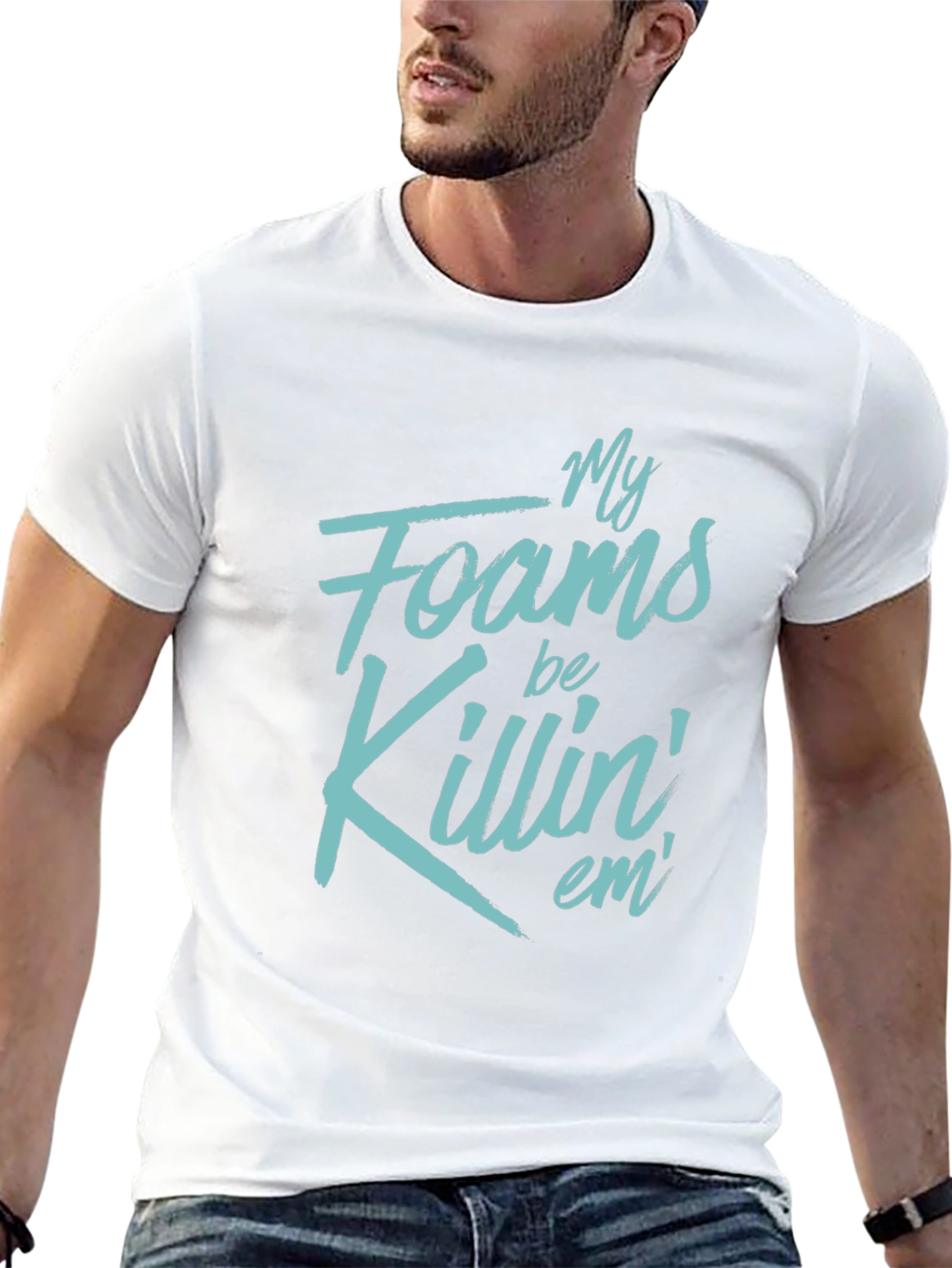 Camiseta Negra: Mis Espumas Están Matando