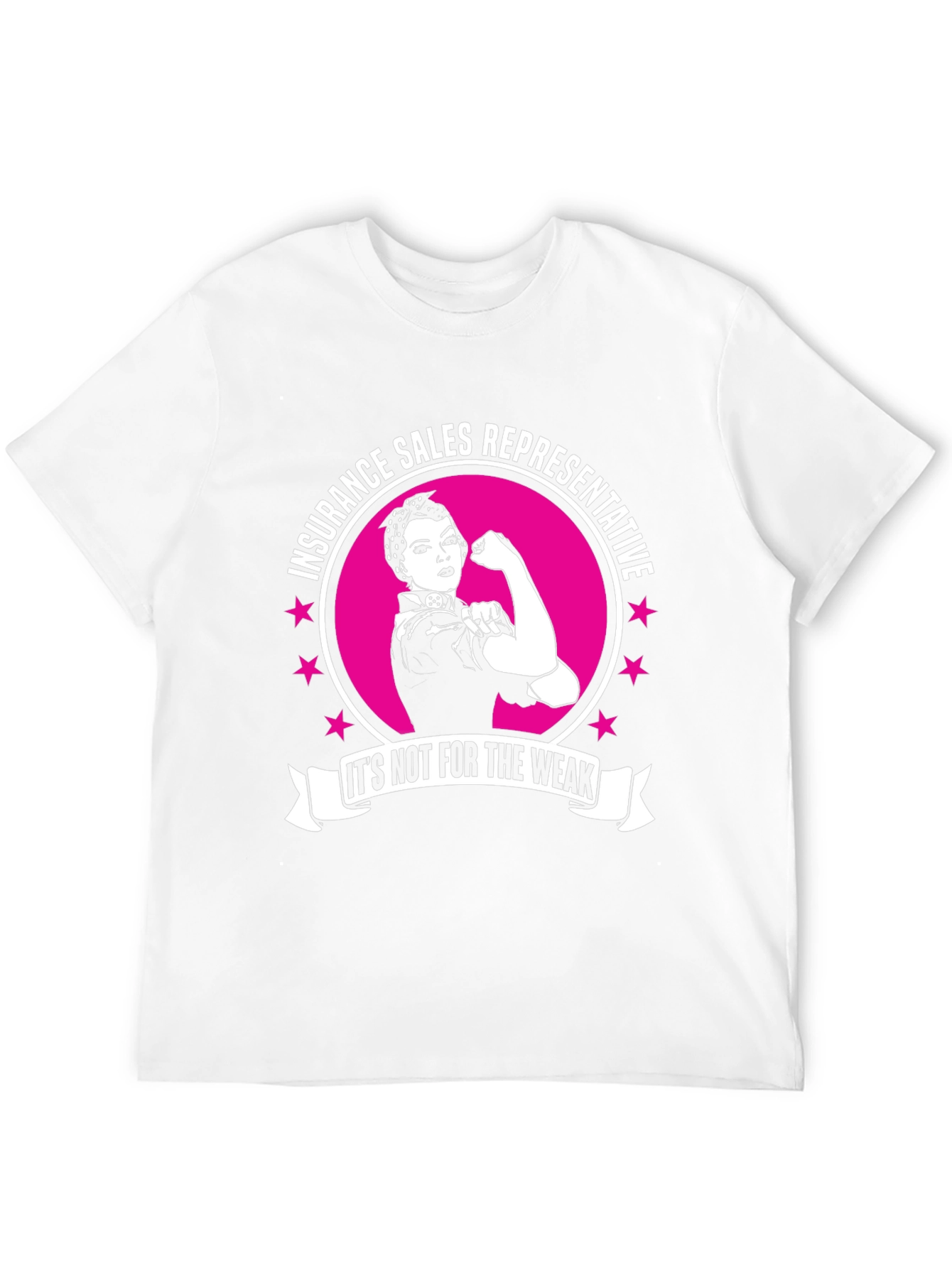 Camiseta Representante de Ventas de Seguros para los Fuertes