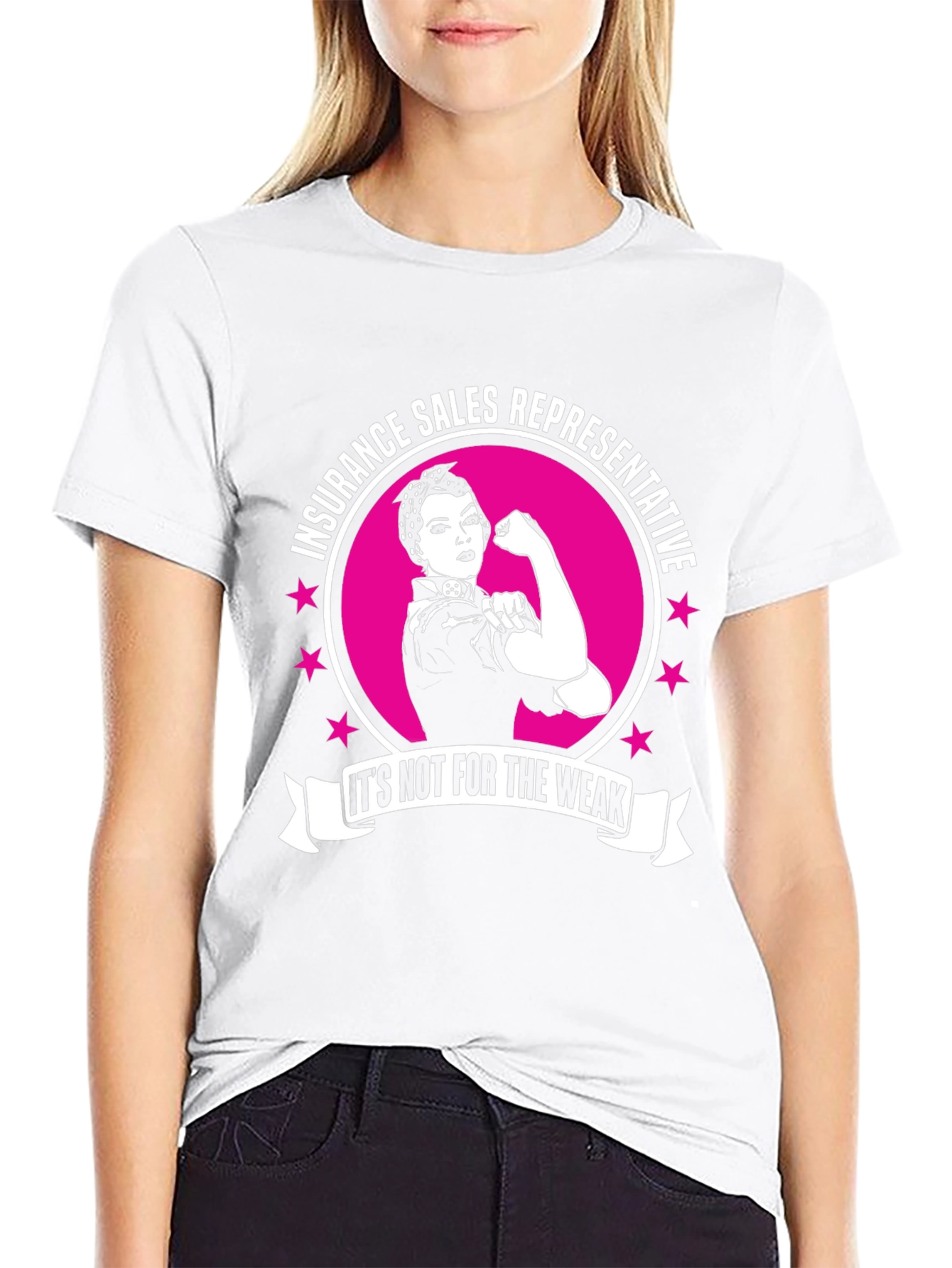 Camiseta Representante de Ventas de Seguros para los Fuertes