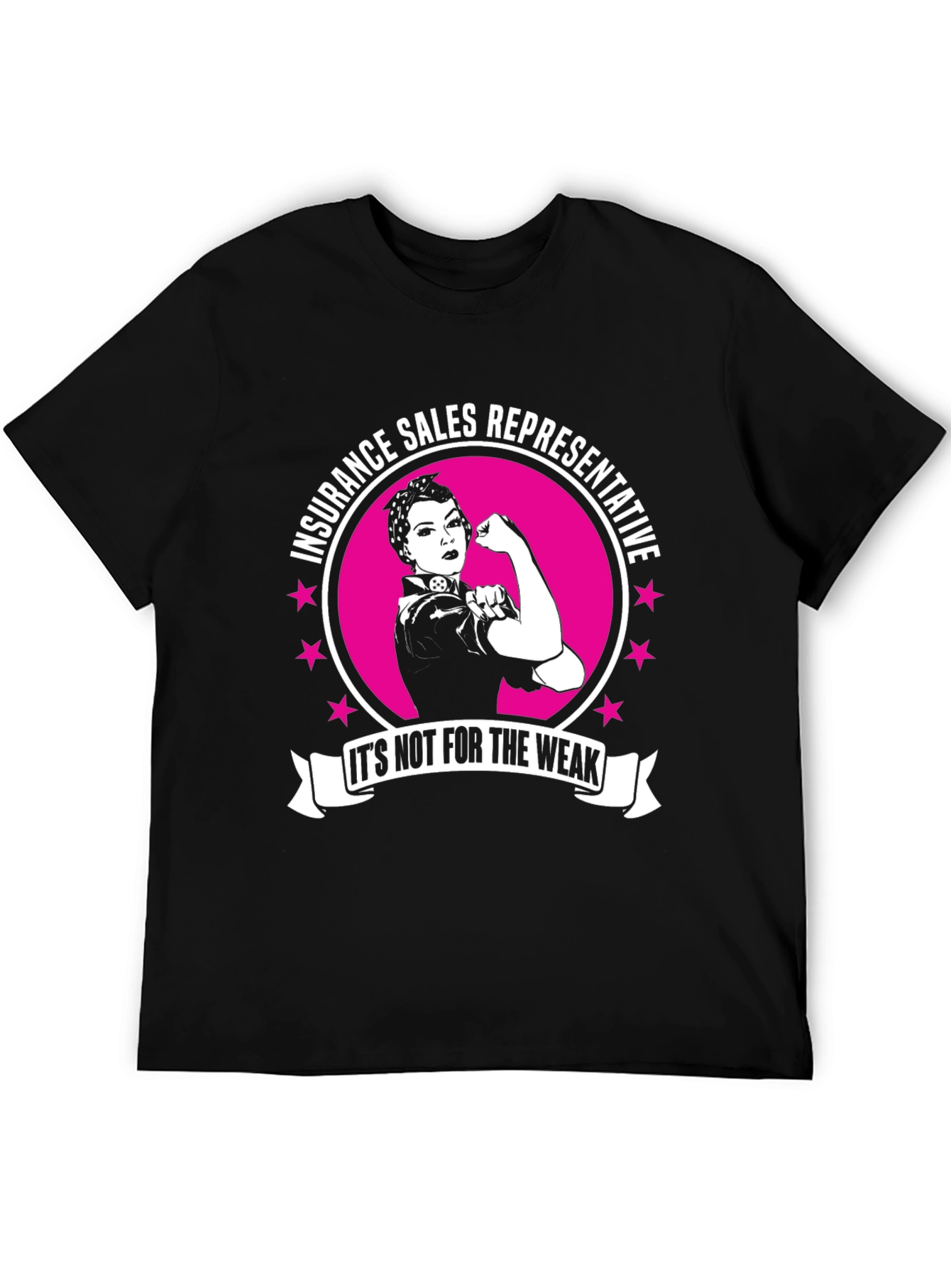 Camiseta Representante de Ventas de Seguros para los Fuertes