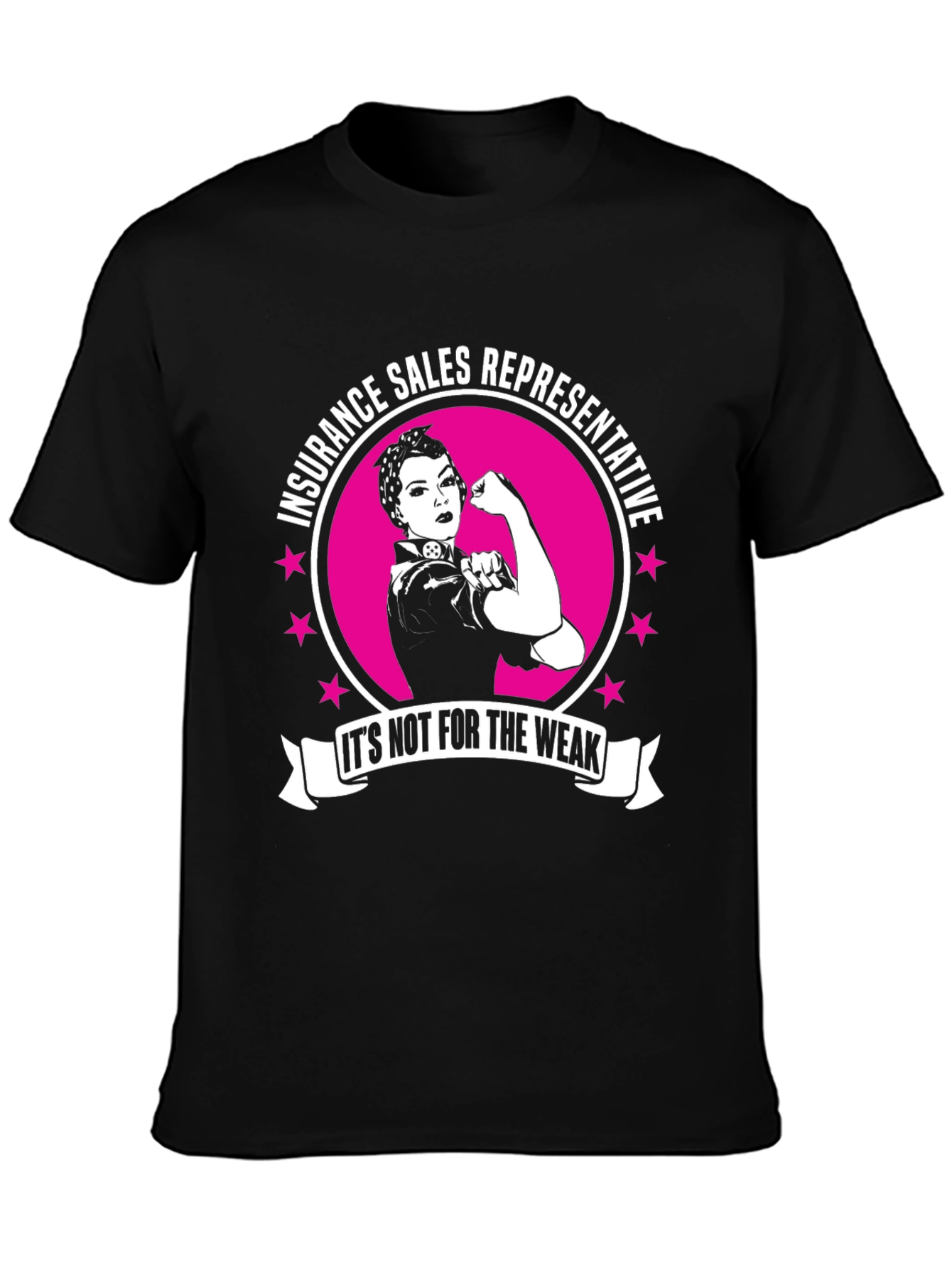 Camiseta Representante de Ventas de Seguros para los Fuertes