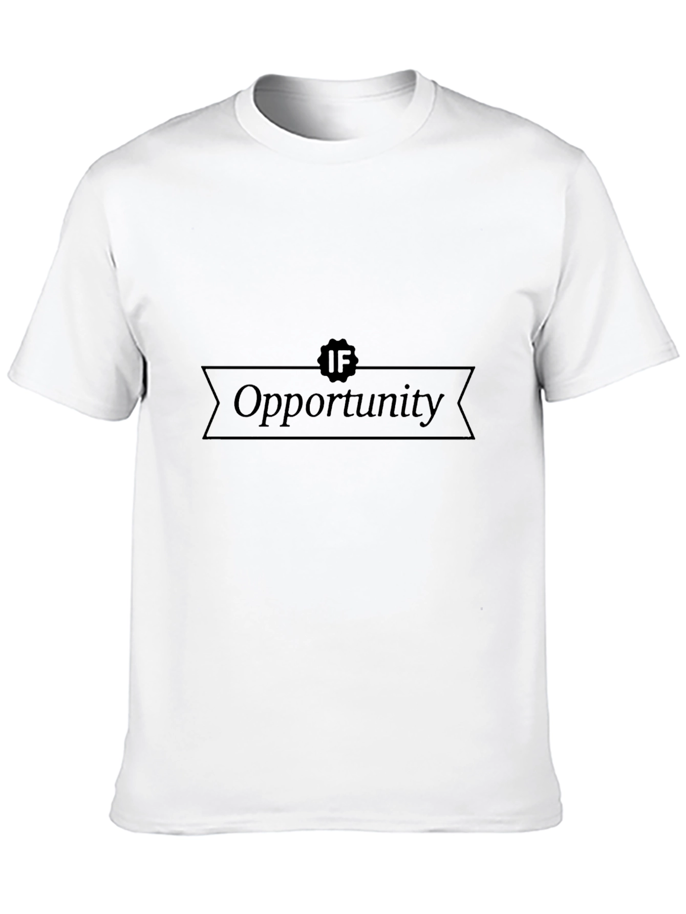 Camiseta Negra Opportunity para Hombre