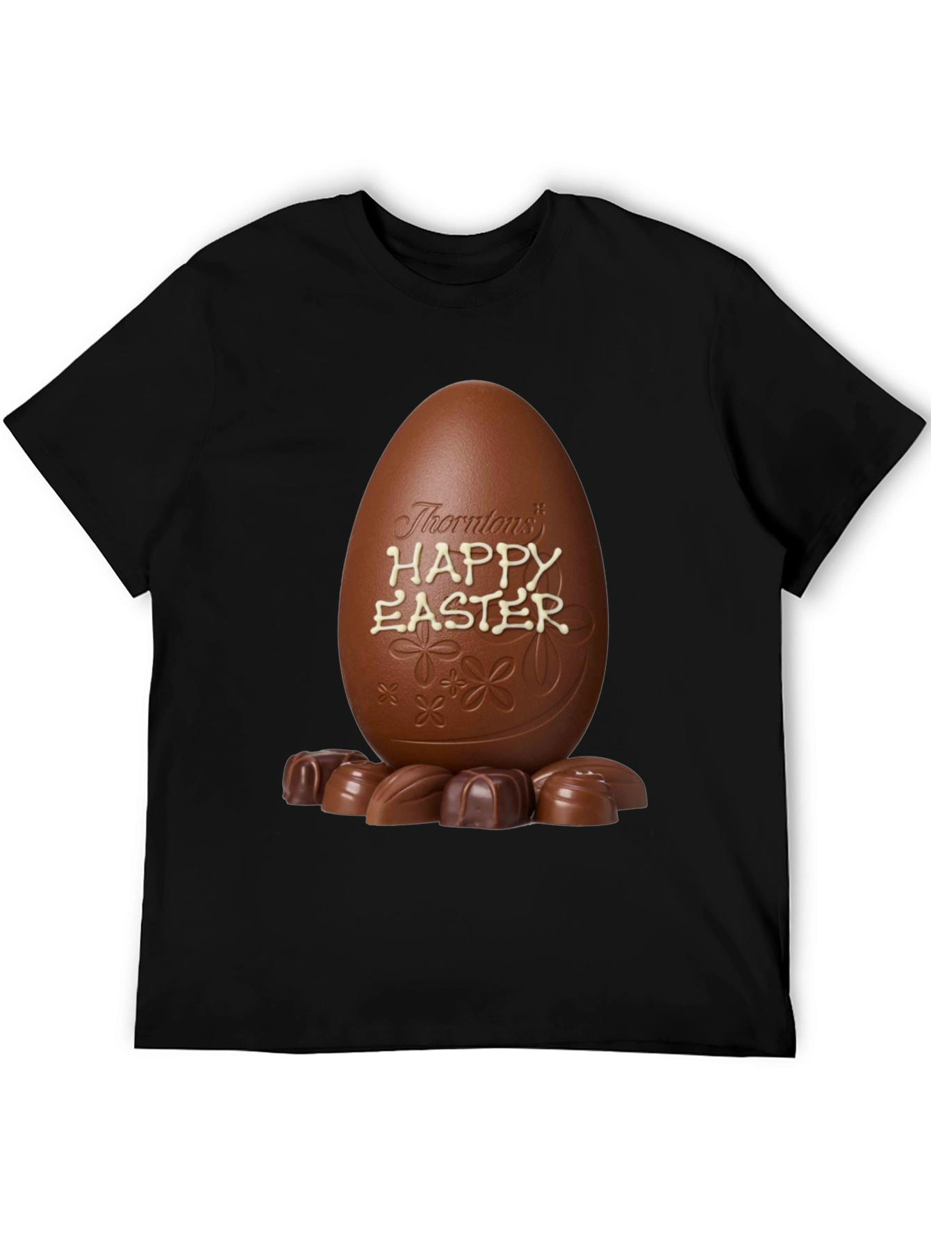 Camiseta Huevo de Pascua Chocolate