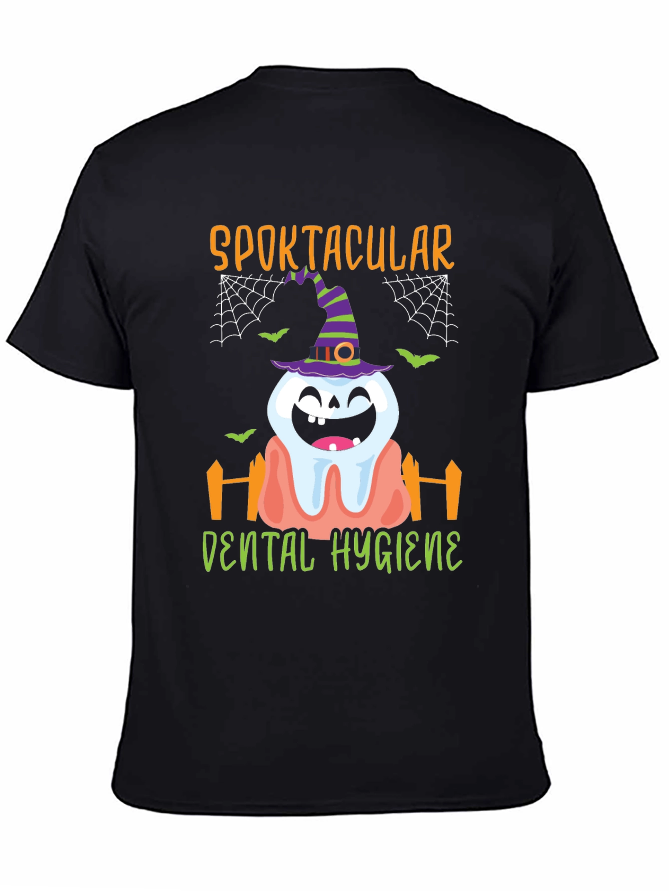 Camiseta Halloween Higiene Dental Espeluznante