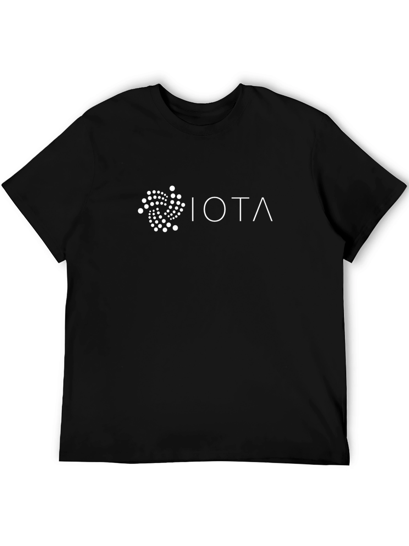 Camiseta Negra Hombre - Diseño IOTA
