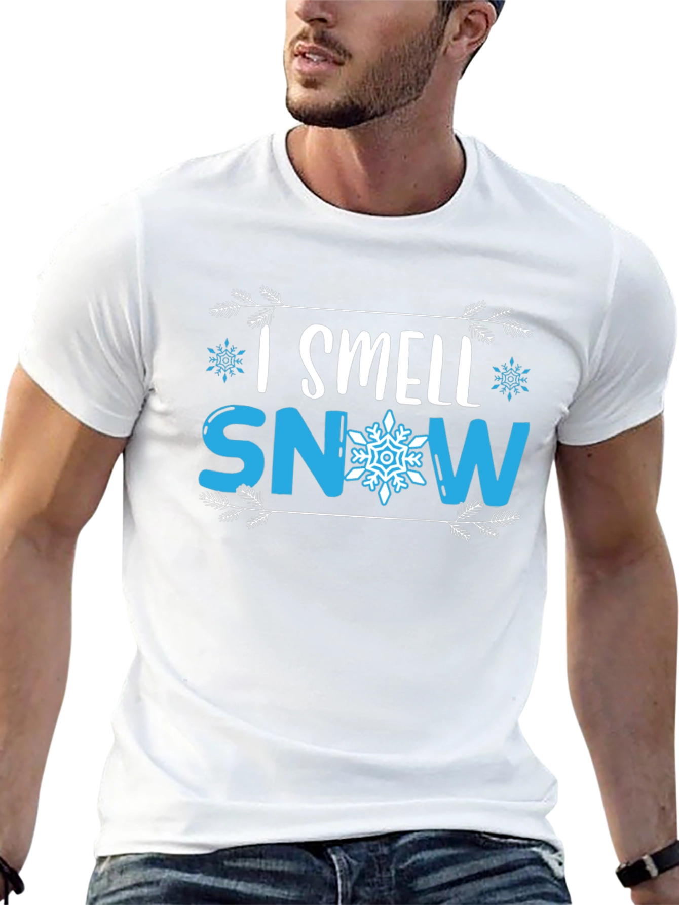 Camiseta I Smell Snow Invierno