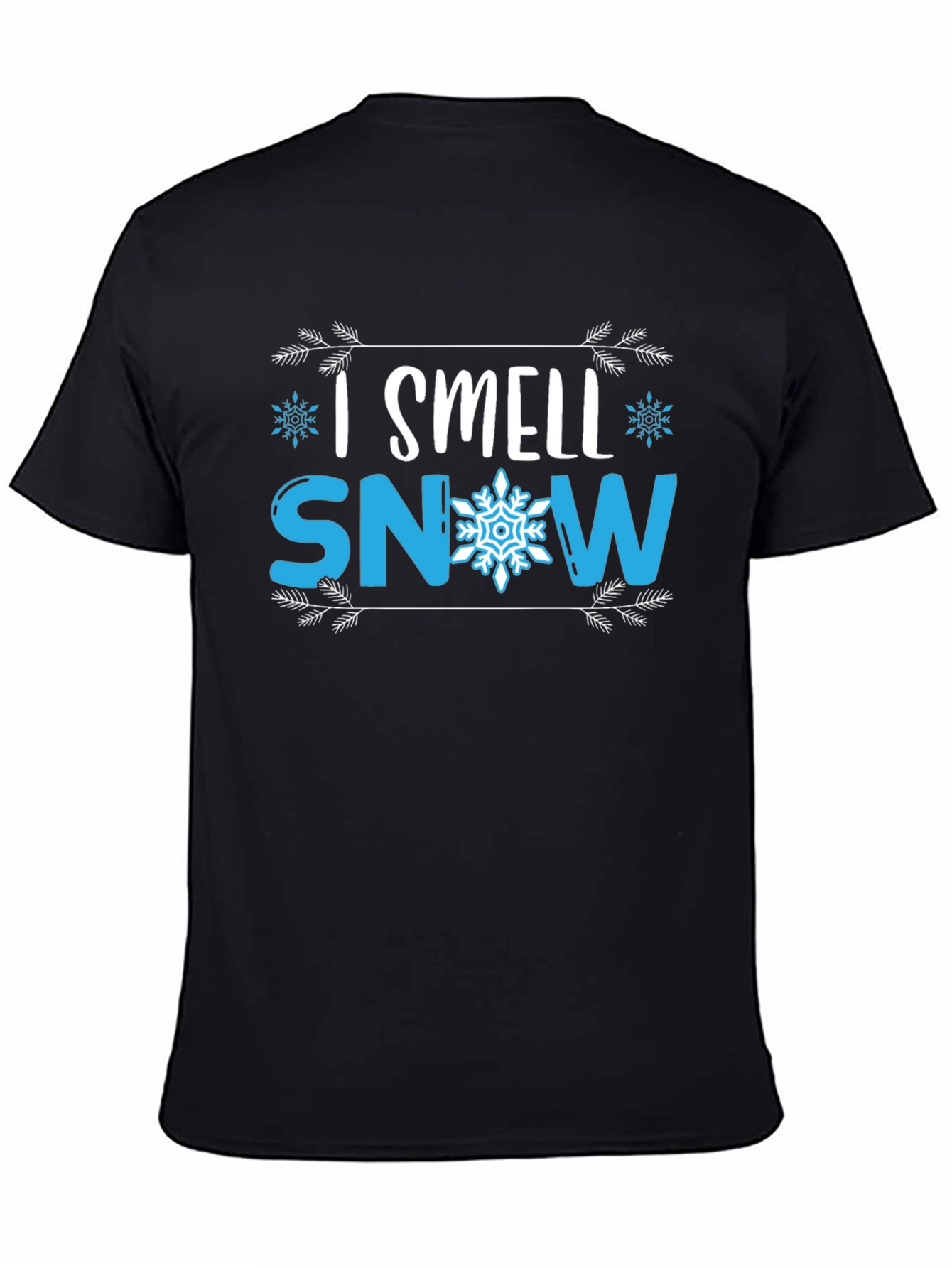 Camiseta I Smell Snow Invierno