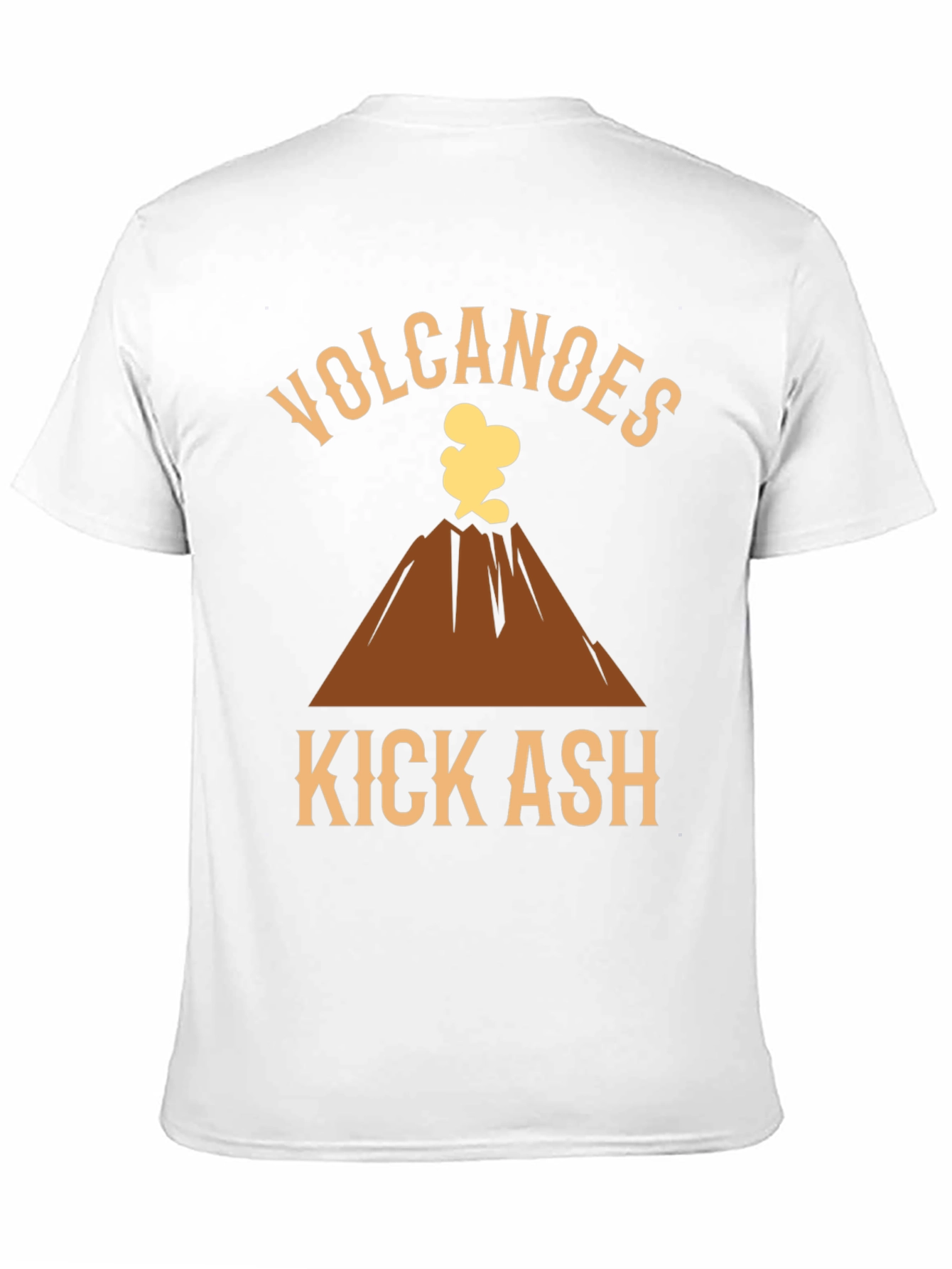 Camiseta Negra Volcanes Kick Ash