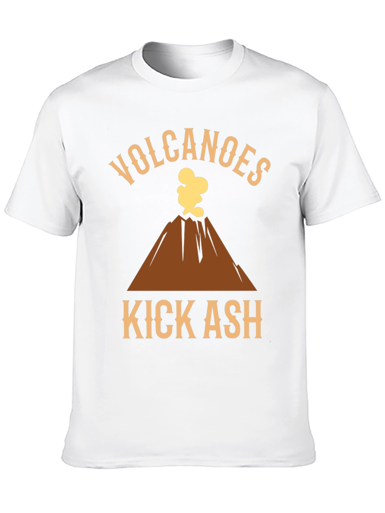 Camiseta Negra Volcanes Kick Ash