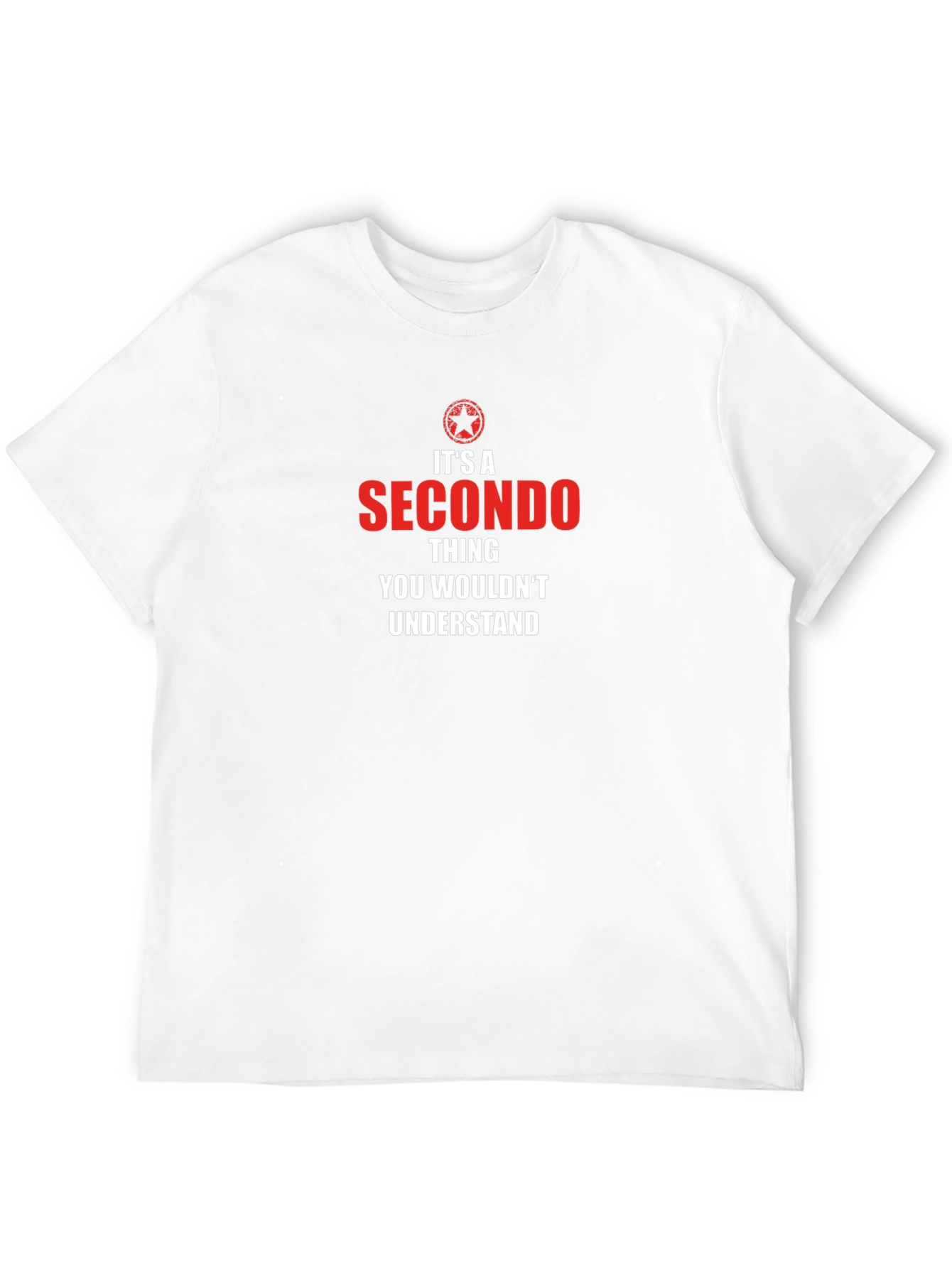 Camiseta Negra Secondo Thing: Estilo Único