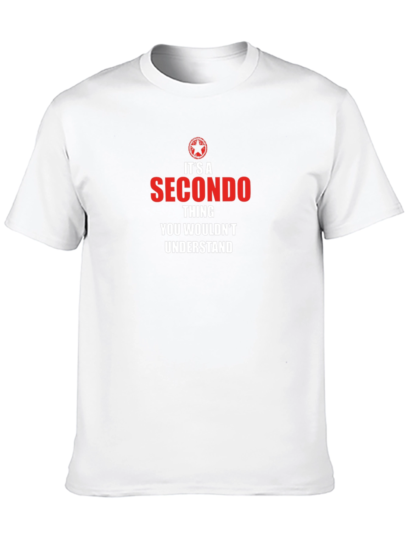 Camiseta Negra Secondo Thing: Estilo Único
