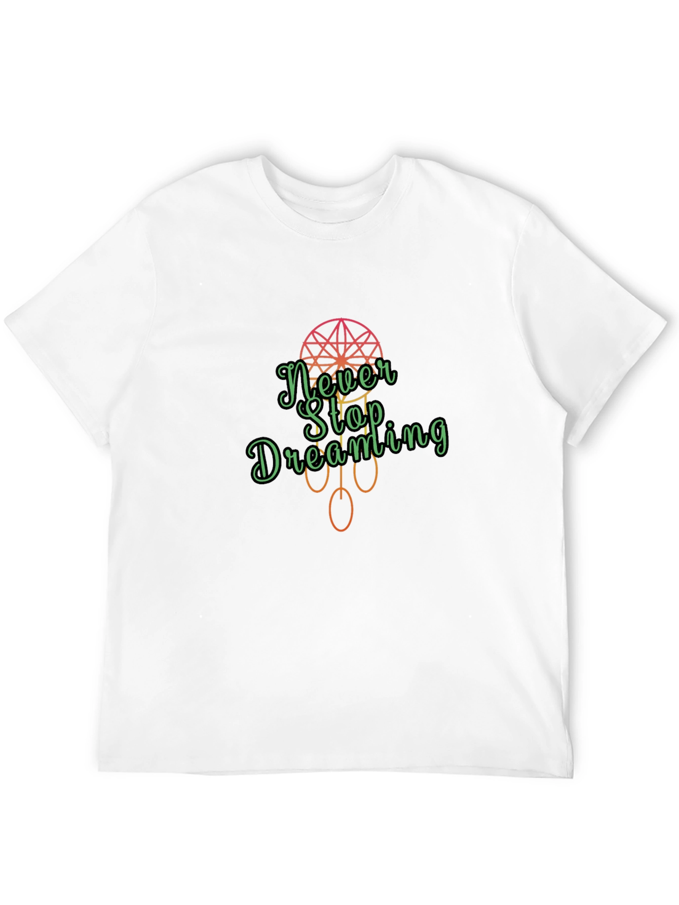 Camiseta Negra Never Stop Dreaming