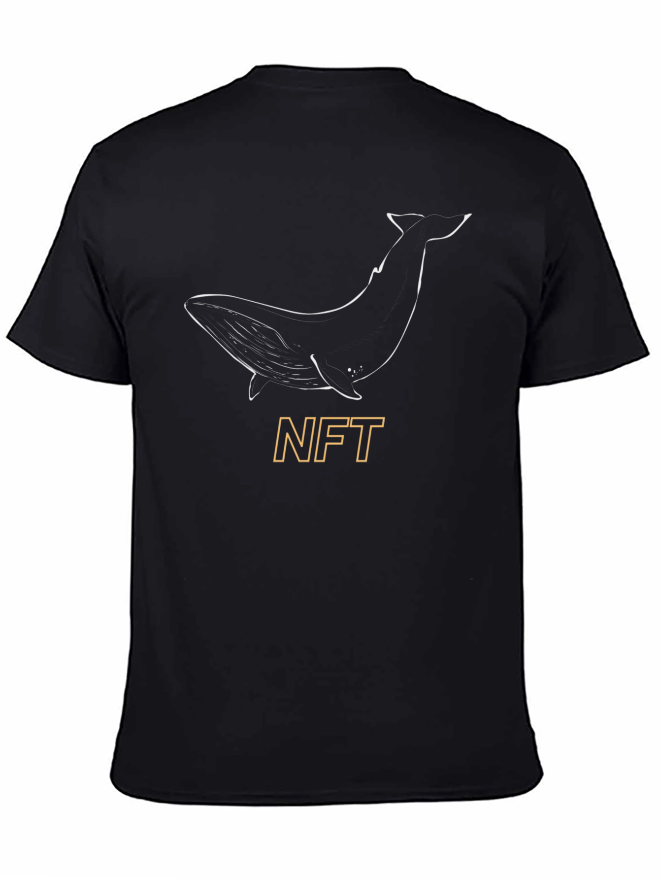 Camiseta Negra NFT Whale Edición Limitada
