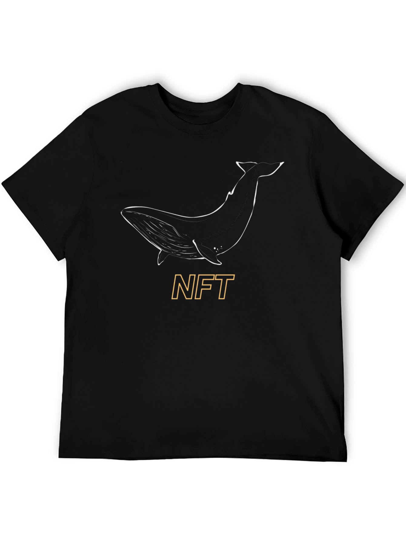 Camiseta Negra NFT Whale Edición Limitada