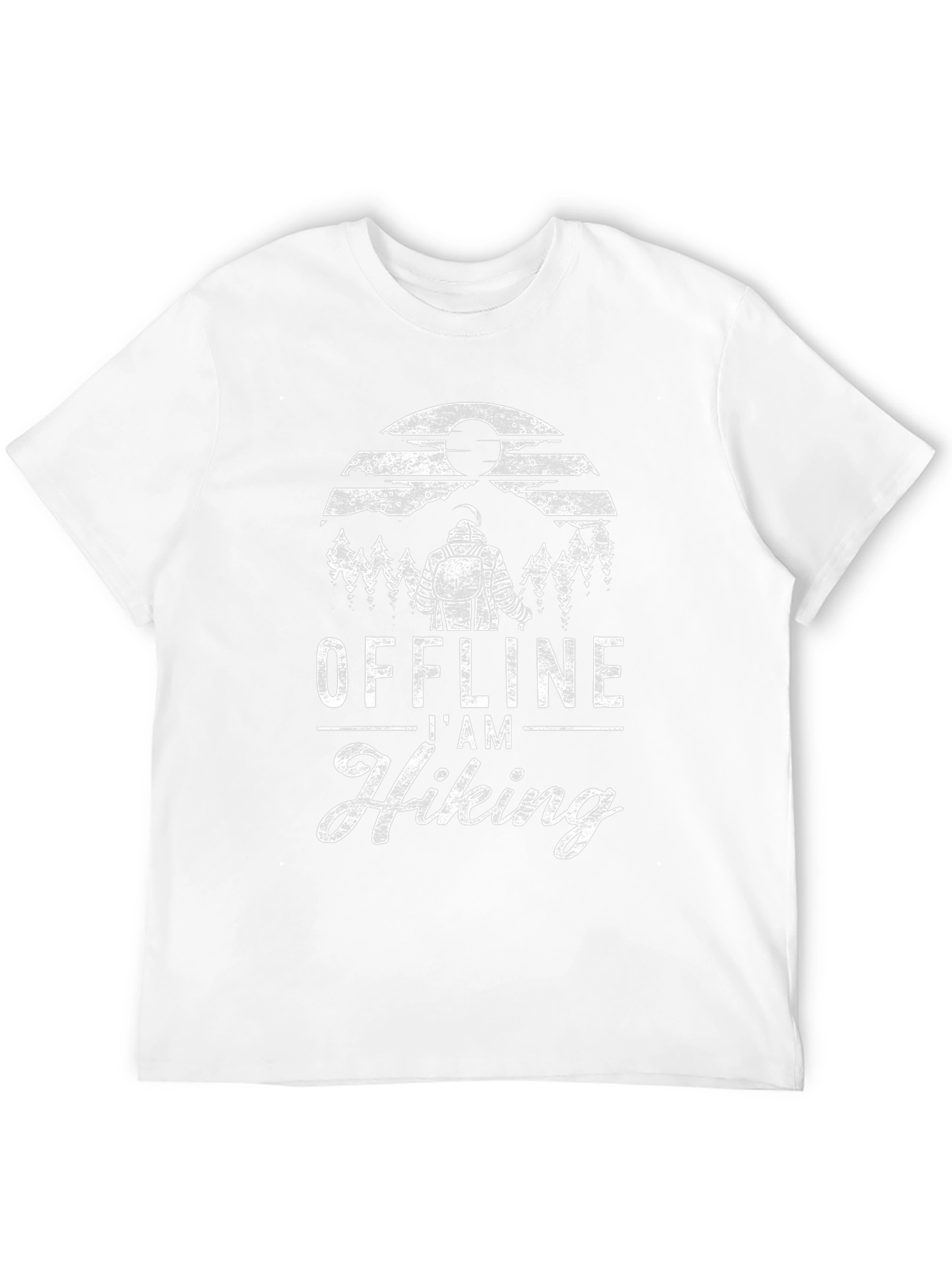 Camiseta Negra Offline Im Hiking Hombre