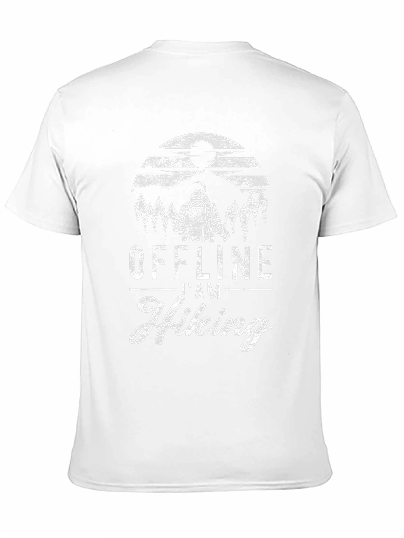 Camiseta Negra Offline Im Hiking Hombre
