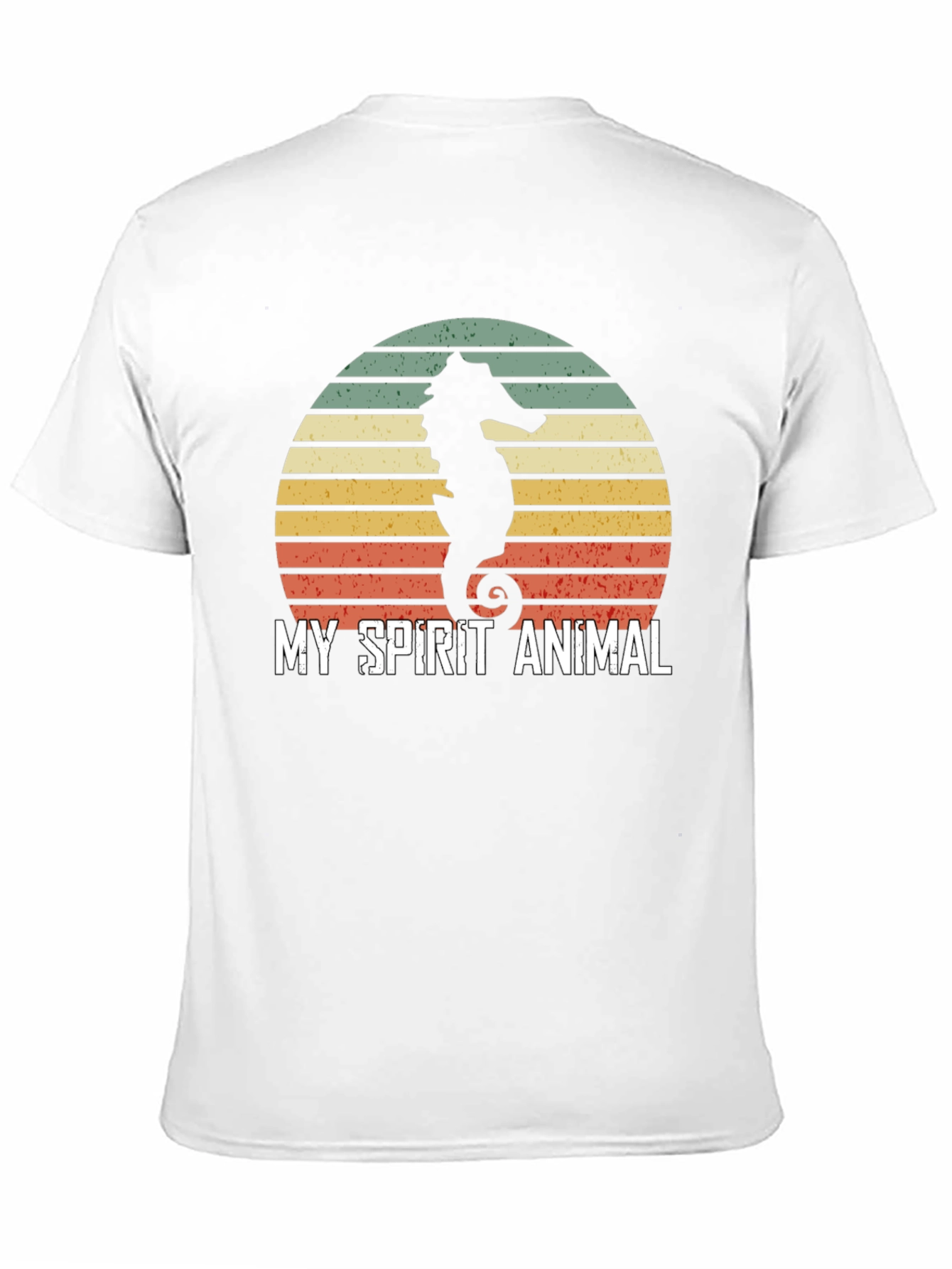 Camiseta Hombre: Mi Animal Espiritual Caballito de Mar
