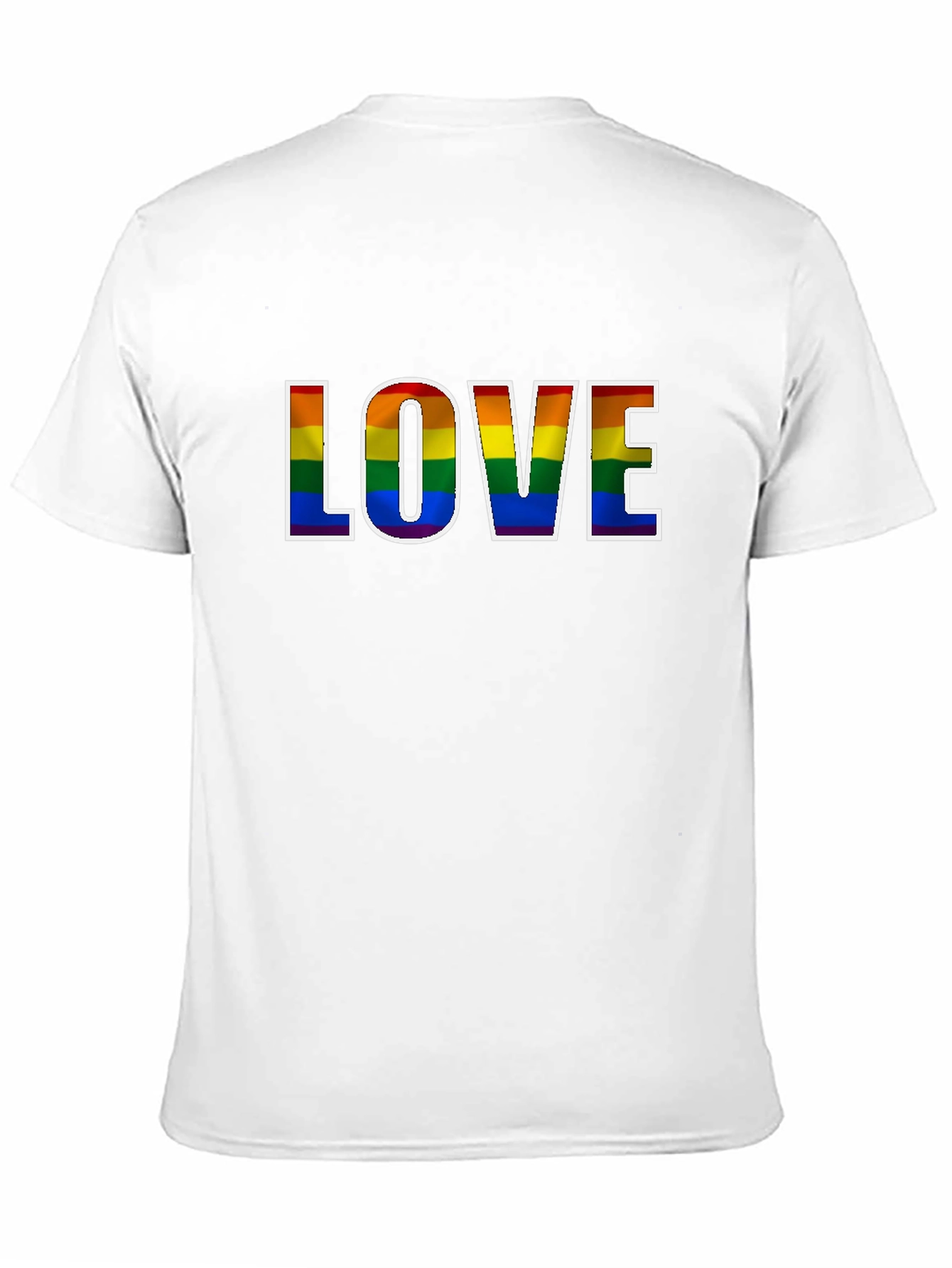 Camiseta Negra Orgullo LGBT Amor